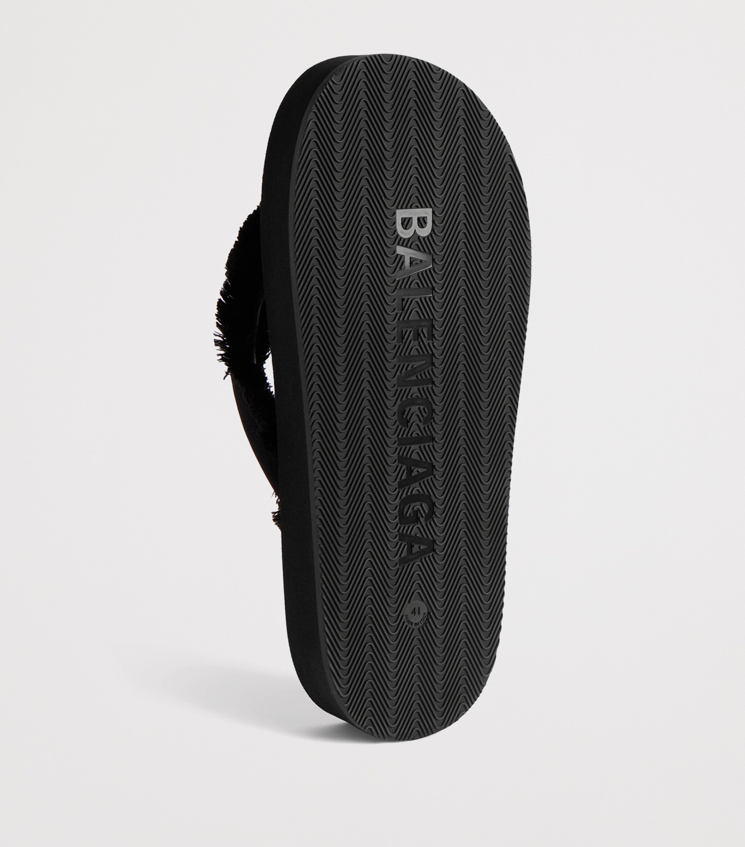 Balenciaga Fringed Jet Lag Flip Flops Image 7