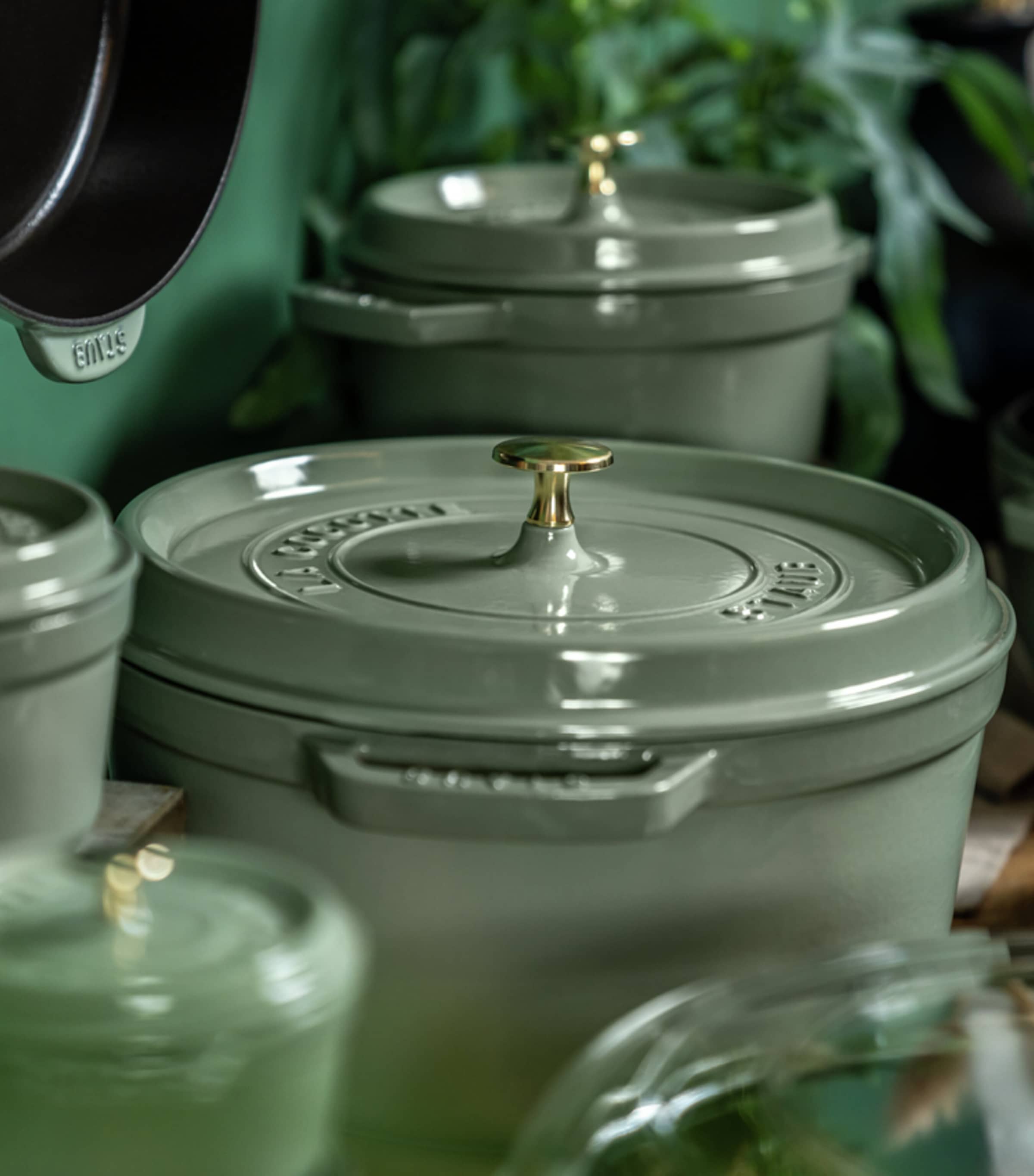 Round Cocotte (24cm) EUCALYPTUS Image 5