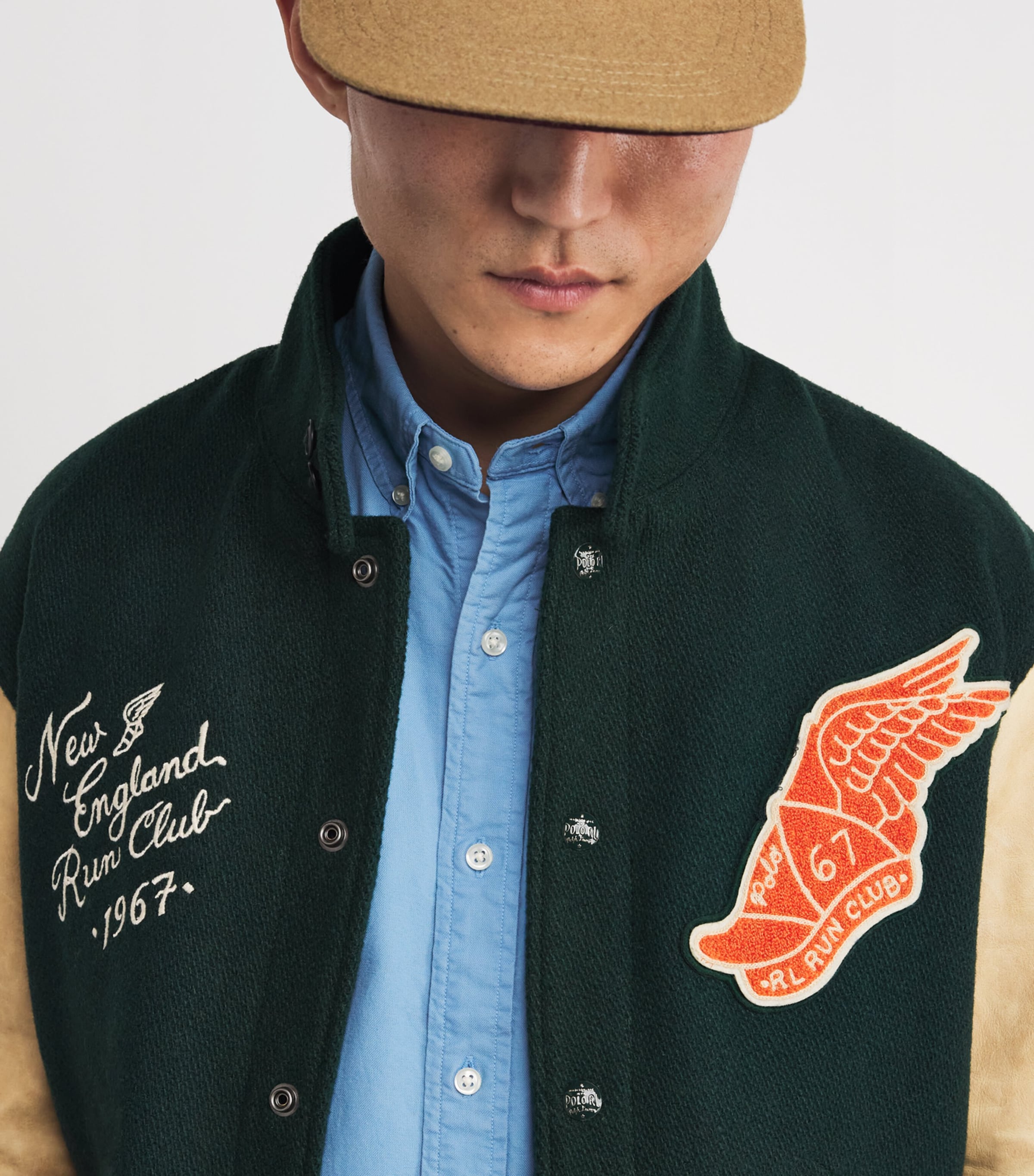 Cotton Custom Fit Oxford Shirt BRISTOL BLUE Image 6