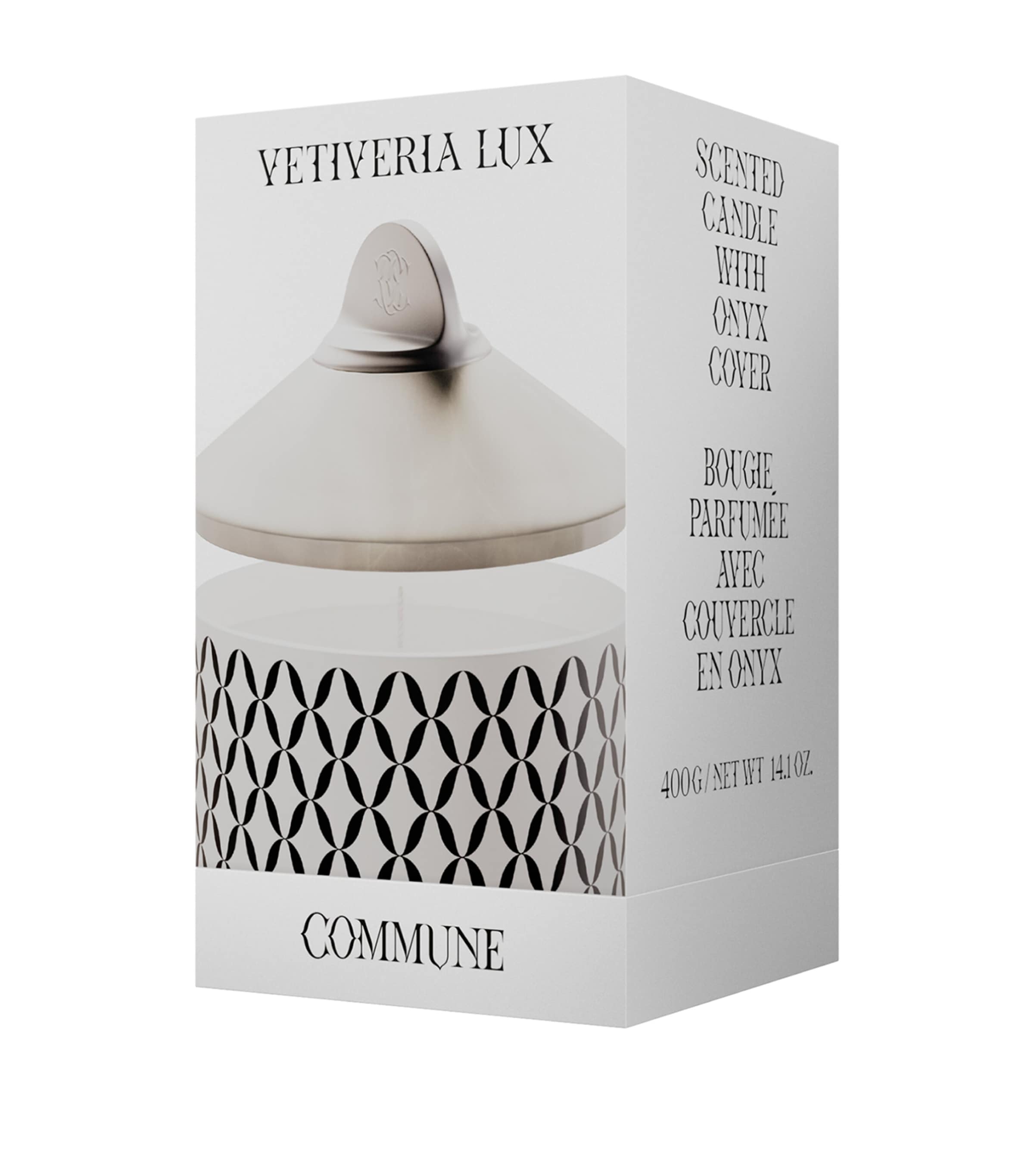 Vetiveria Lux Scented Candle with Cover NO COLOUR Image 5