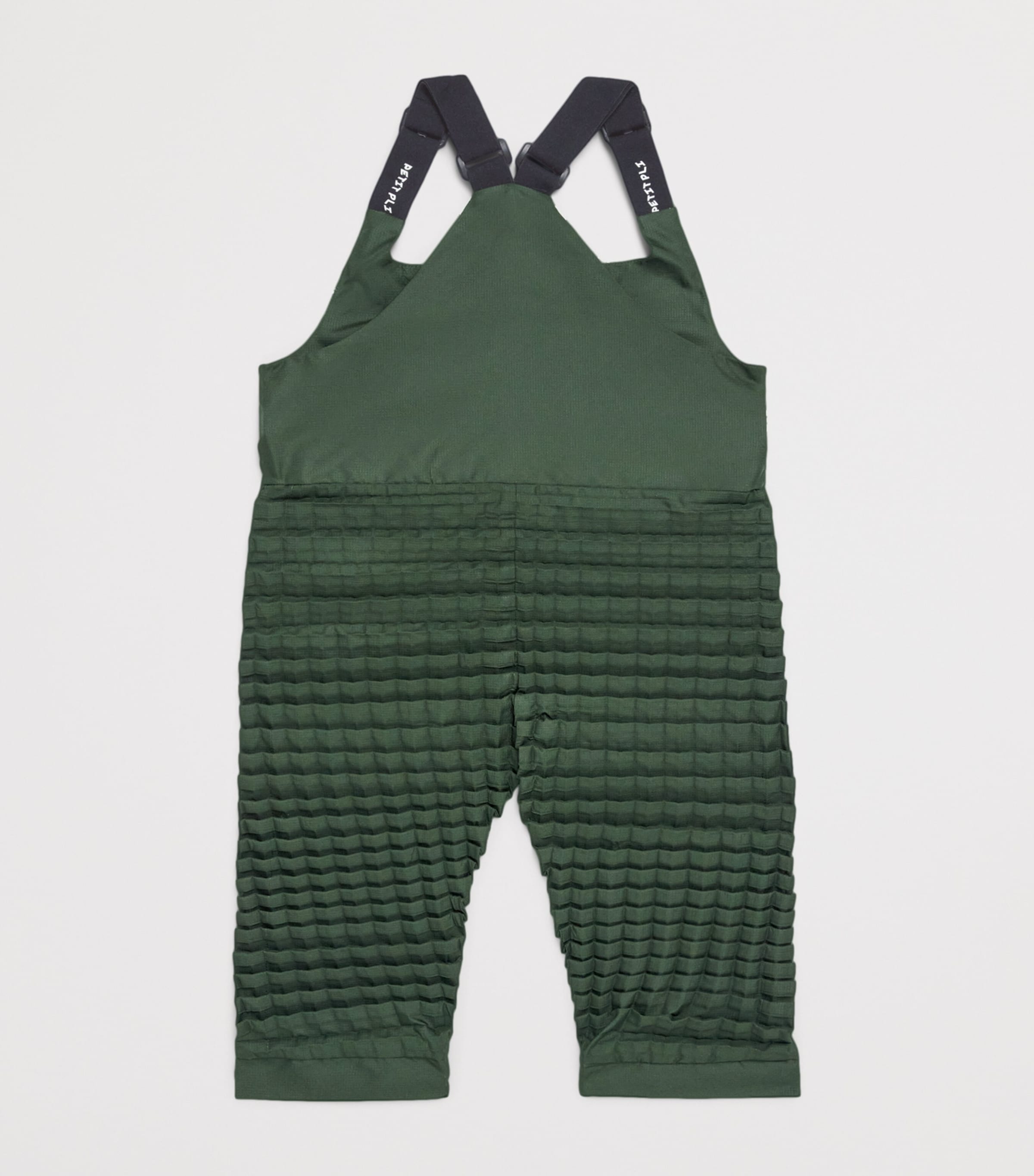 Petit Pli Pleated Versa-Tile Dungarees (0 Months - 11 Years) Aurora Green Image 2