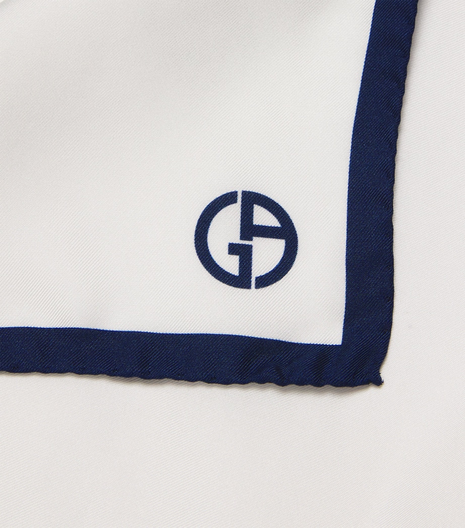 Silk GA Logo Pocket Square 312 Image 4