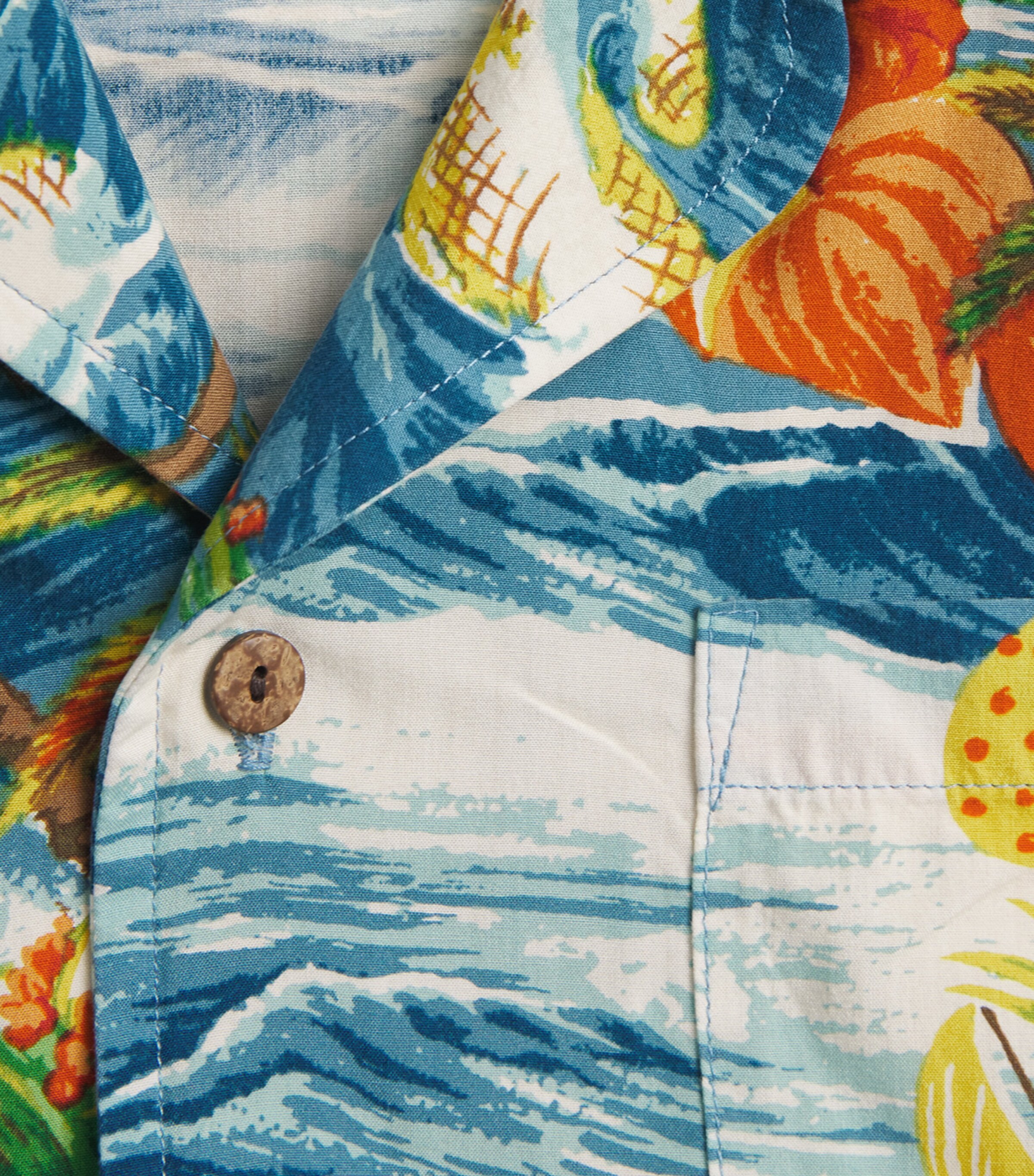 Cherry Los Angeles Mens Hawaiian Vacation Shirt Image 6