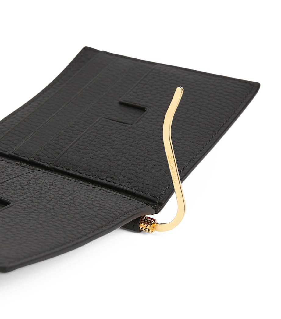Leather Money Clip Wallet 1N001 Image 4