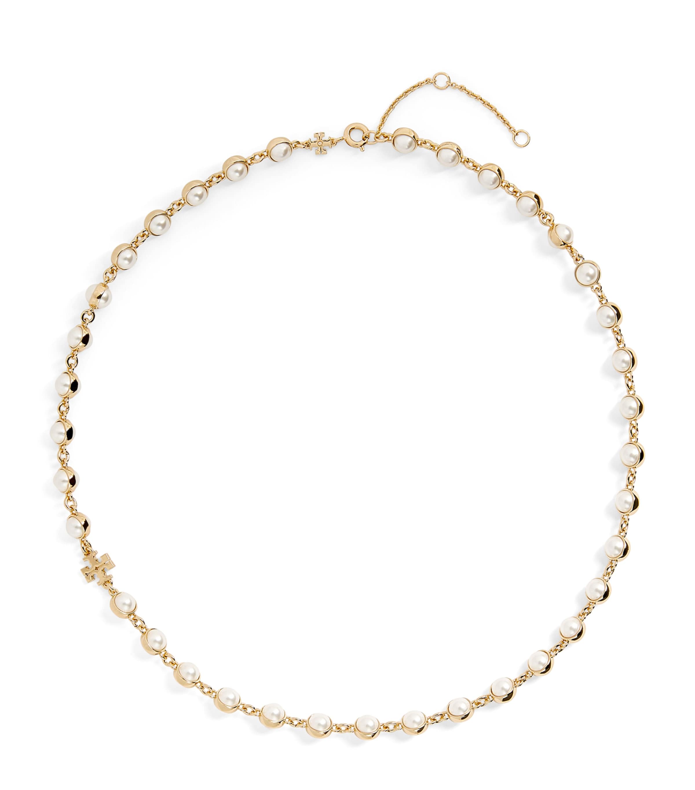 Pearl Necklace LIGHT BRASS / PEARL Image 1