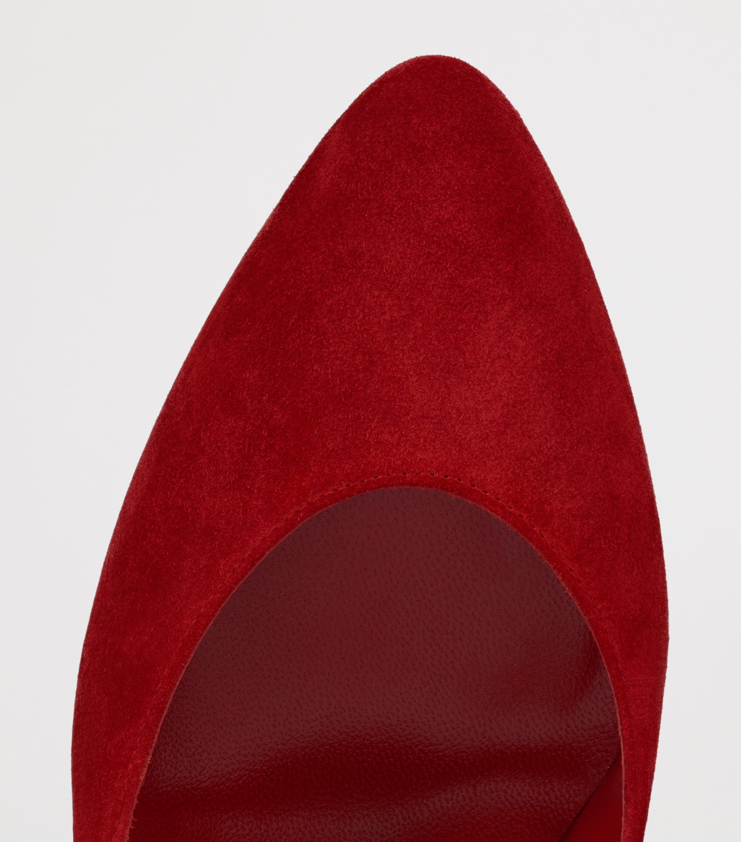 Christian Louboutin Fannylove 85 Suede Pumps Image 4