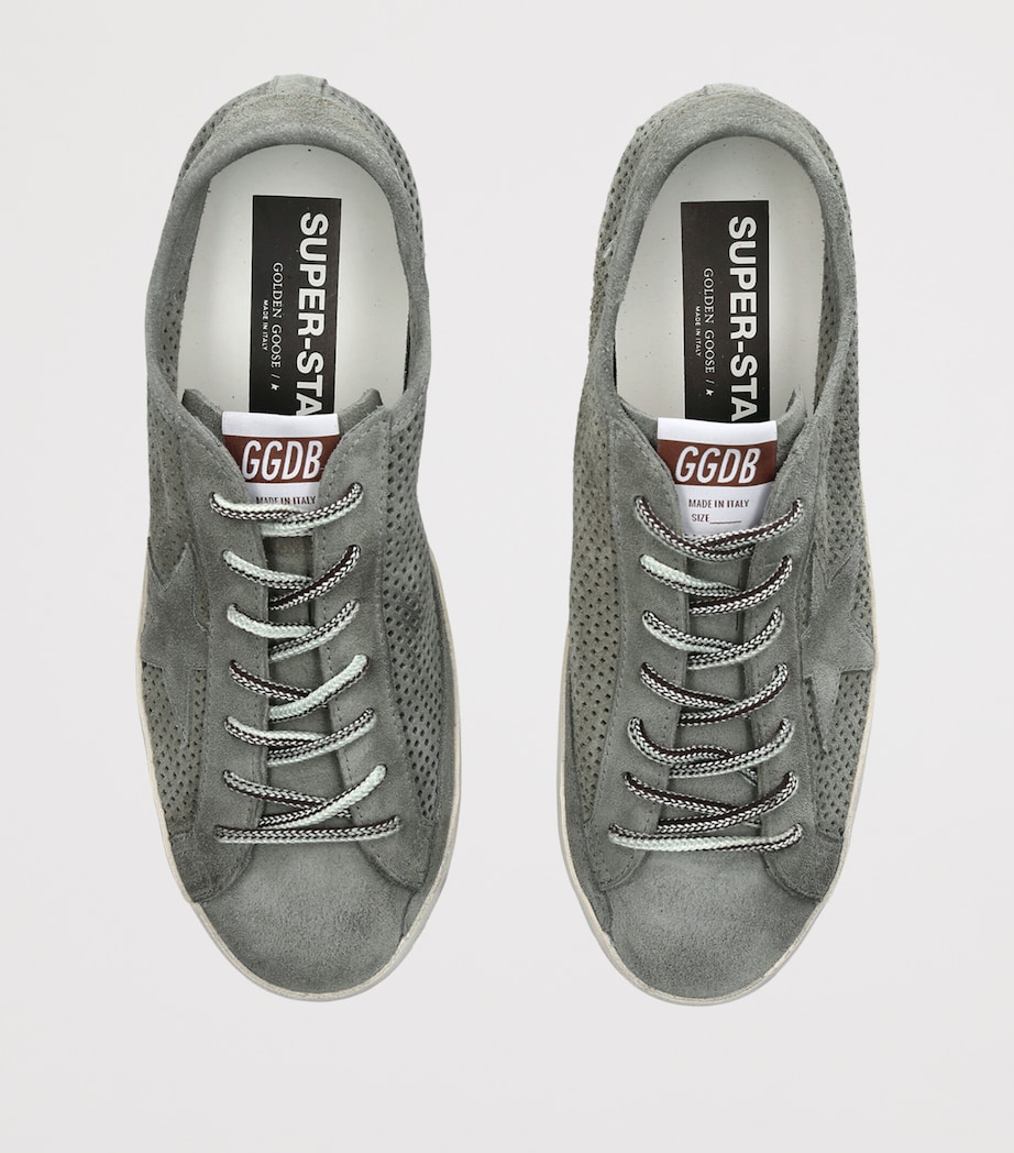Golden Goose Suede Super-Star Sneakers Grey Image 4