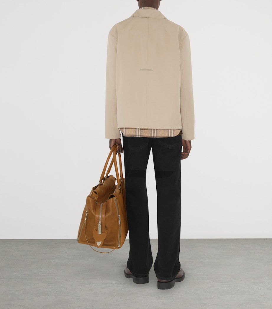Cotton Gabardine Jacket FOSSIL Image 4