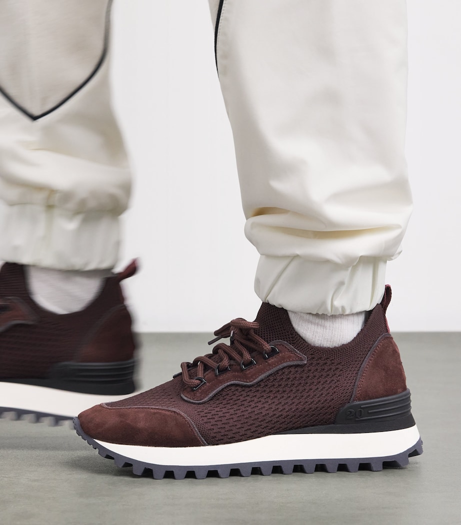 Leather Mesh Sneakers MOSTO Image 2