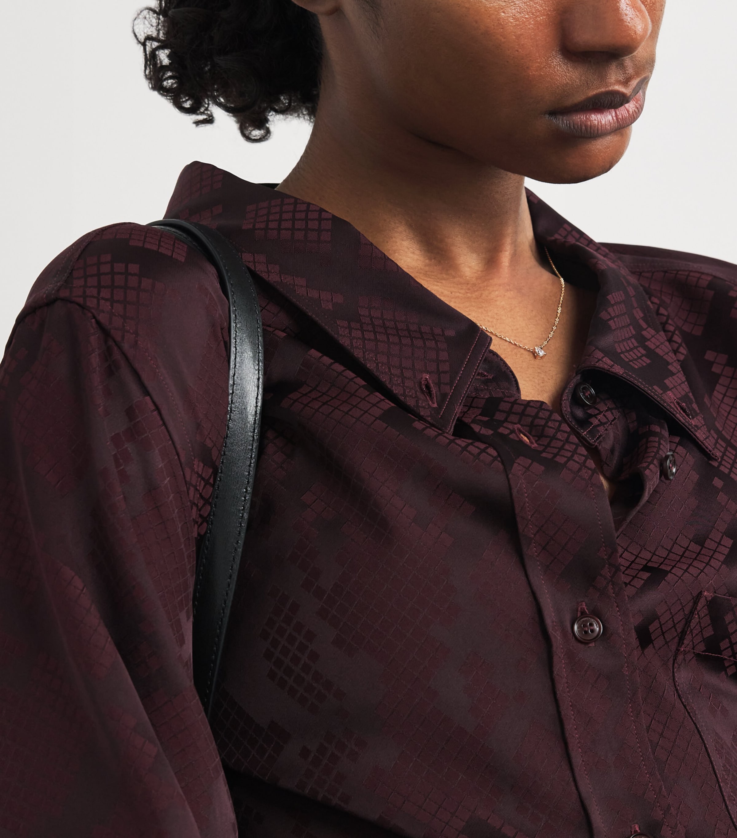 Rose Gold and Diamond Pendant Necklace (0.25ct) ROSE GOLD Image 2