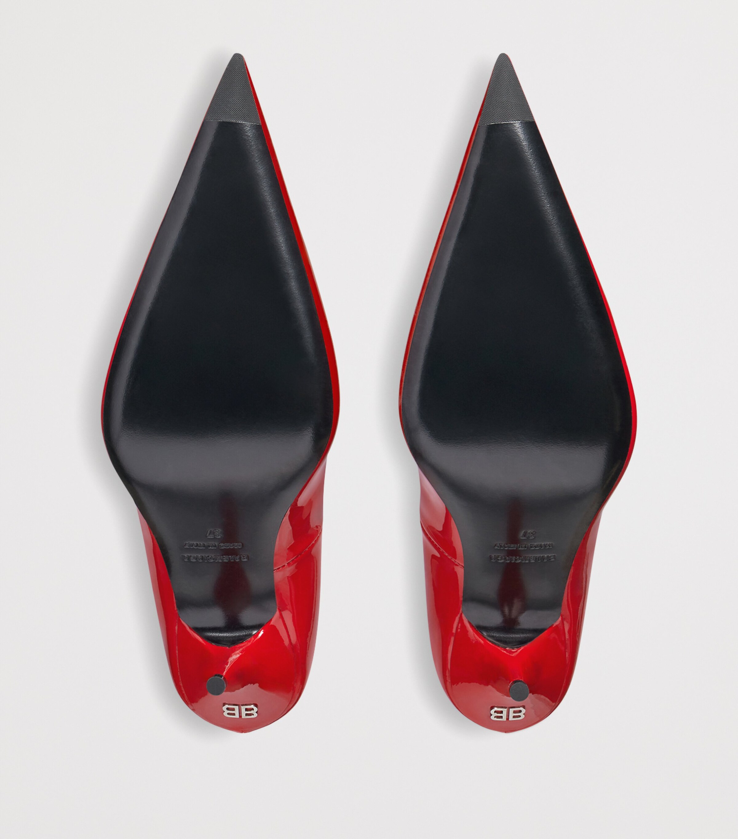 Balenciaga Patent Leather Avenue Pumps 90 Image 8