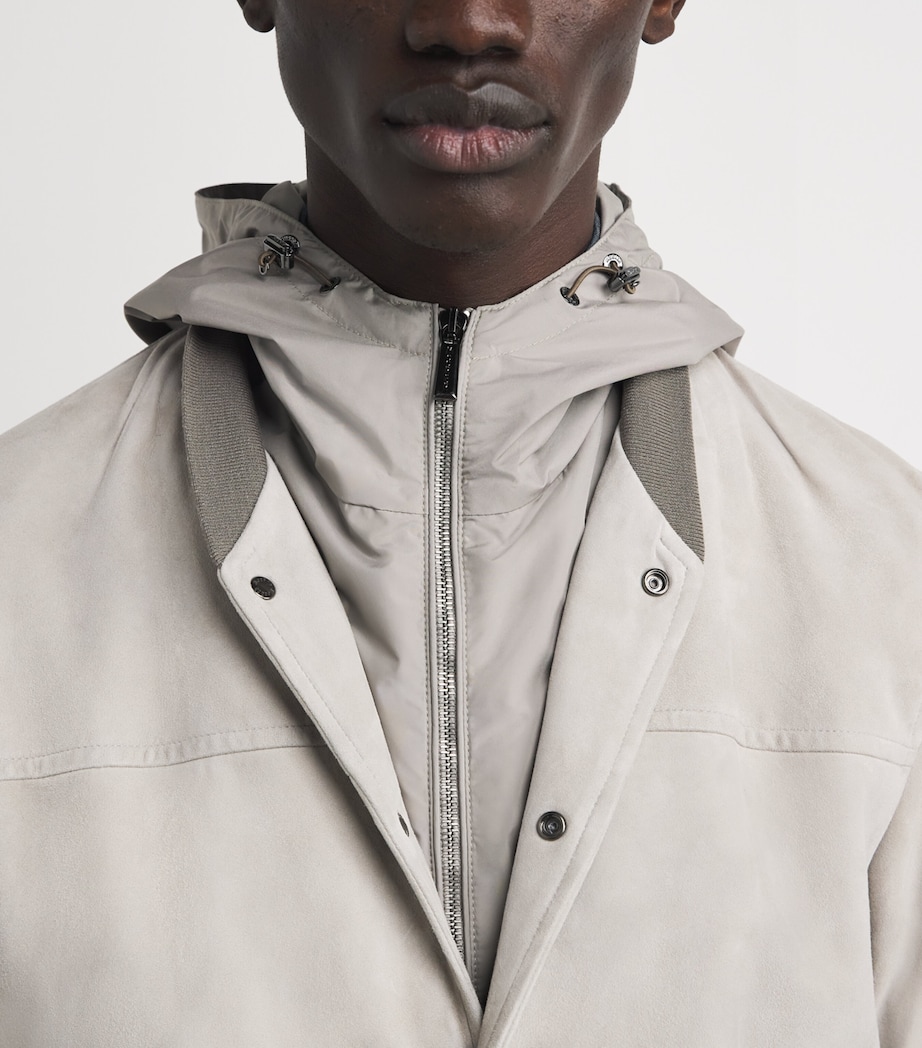 Suede Darren Hybrid Jacket GESSO U0089 Image 6