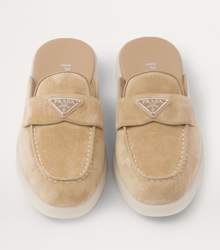 Suede Mules F0379 Image 2