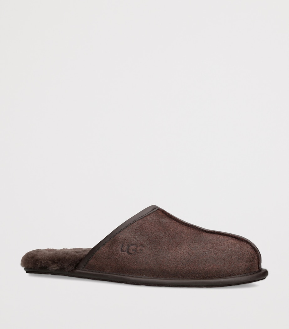 Suede Scuff Slippers BROWN/OTH Image 3