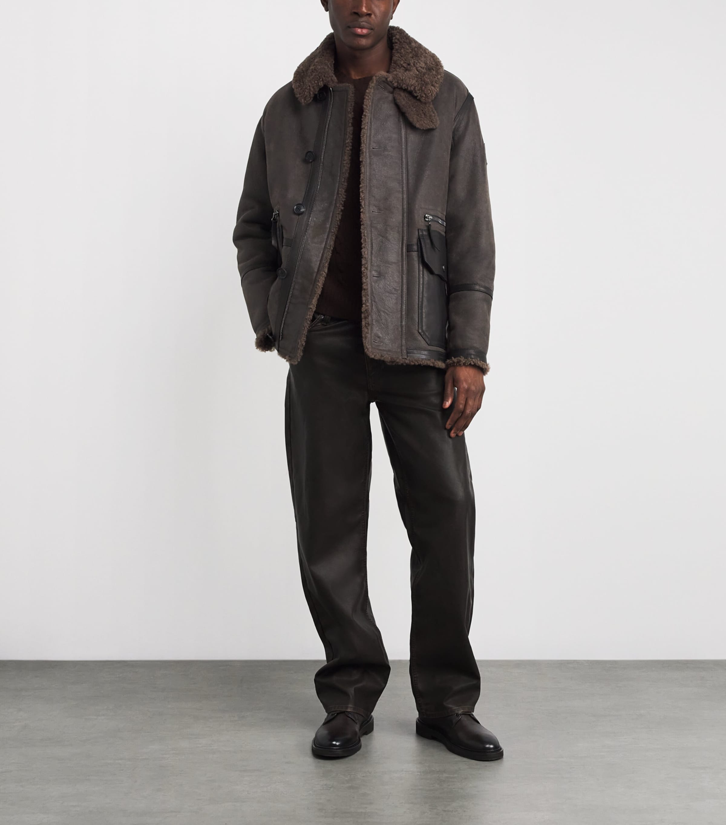 Shearling Snowfield Jacket TOGMBTORNADO GREY Image 2