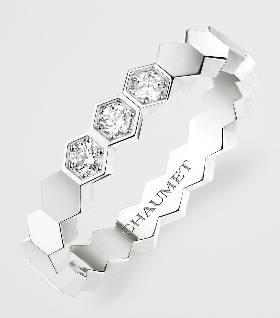 Chaumet White Gold and Diamond Bee de Chaumet Ring White Gold Image 2