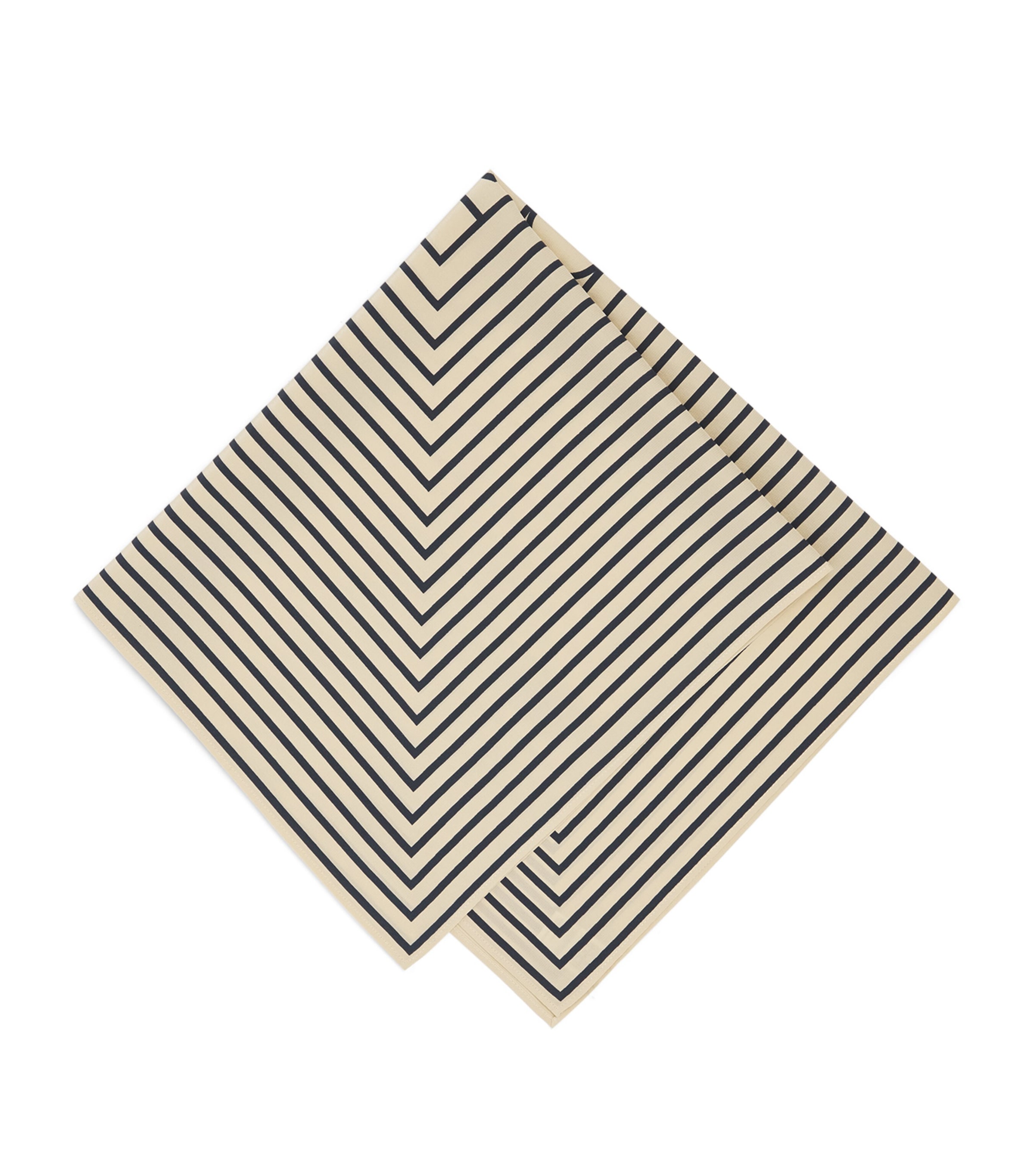 Totême Silk Signature Monogram Square Scarf In Beige