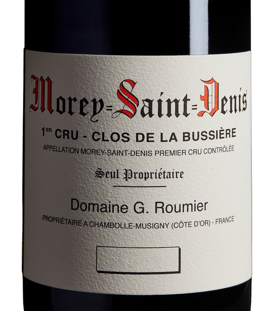 Domaine Georges Roumier Morey-Saint-Denis 1er Cru Clos de la Bussiére 2019 (75cl) - Burgundy, France NO COLOUR Image 2