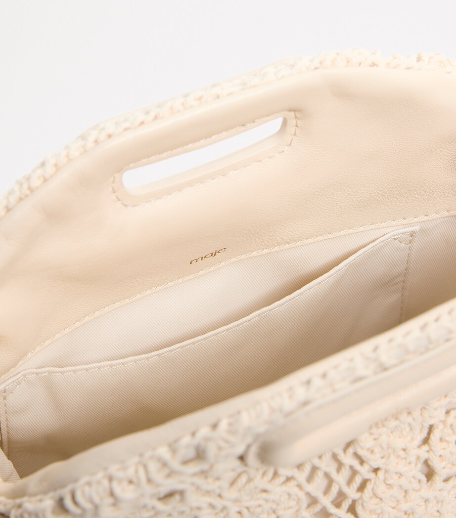 Crochet Miss M Shoulder Bag ECRU Image 4