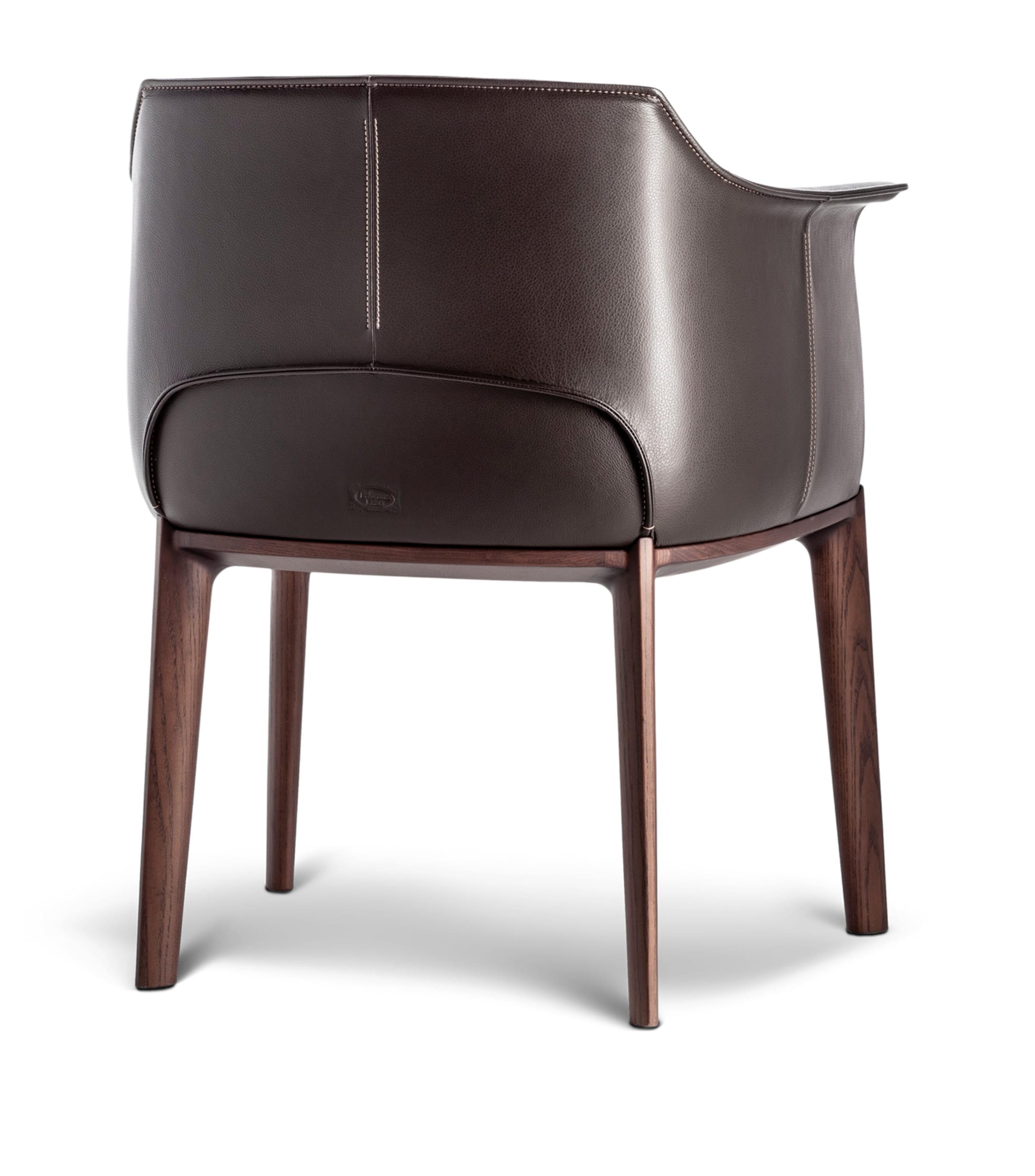 Poltrona Frau Archibald Dining Chair Pelle Sc/il Image 2