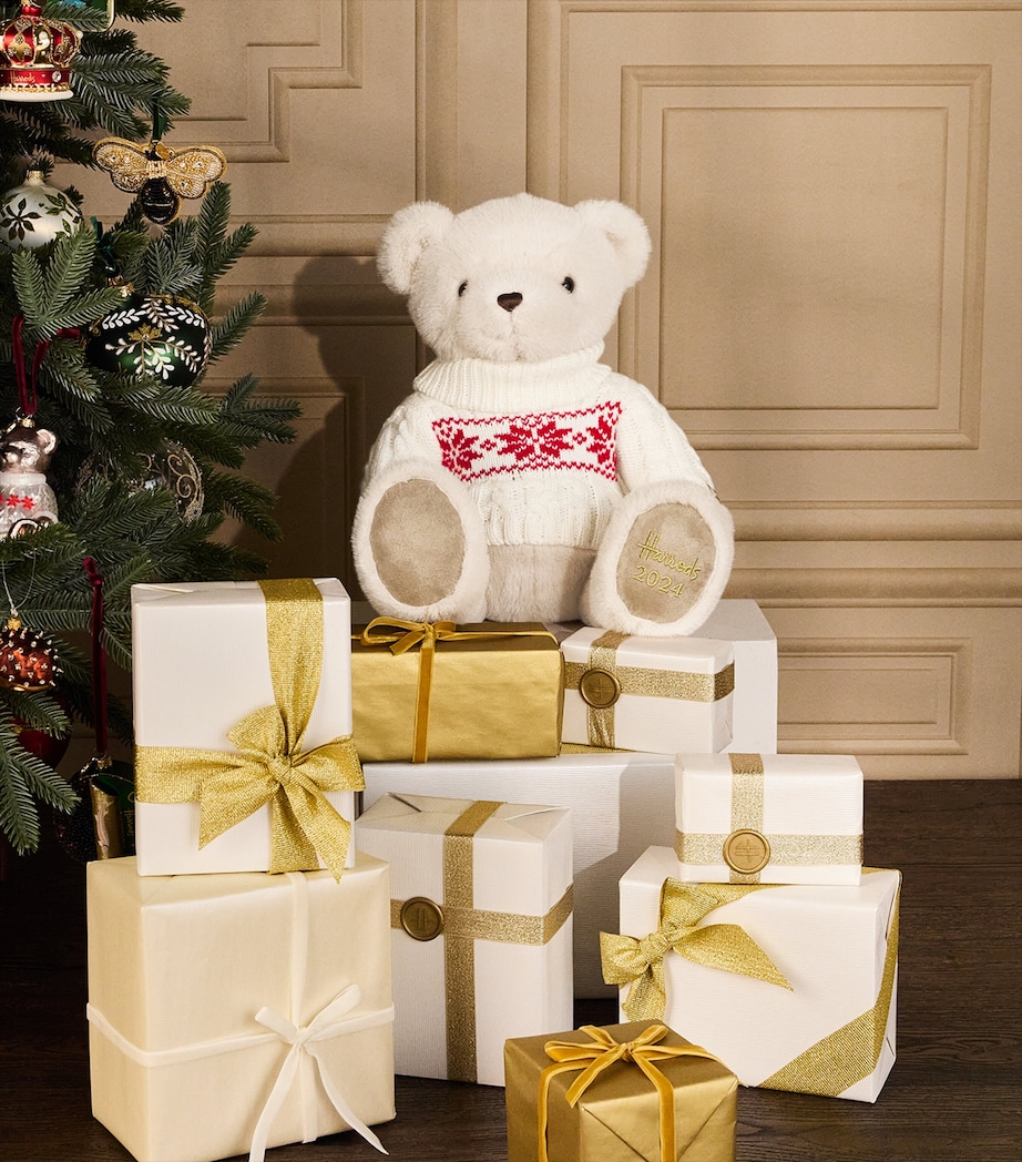 Christmas Bear 2024 Noah (34cm) CREAM Image 4