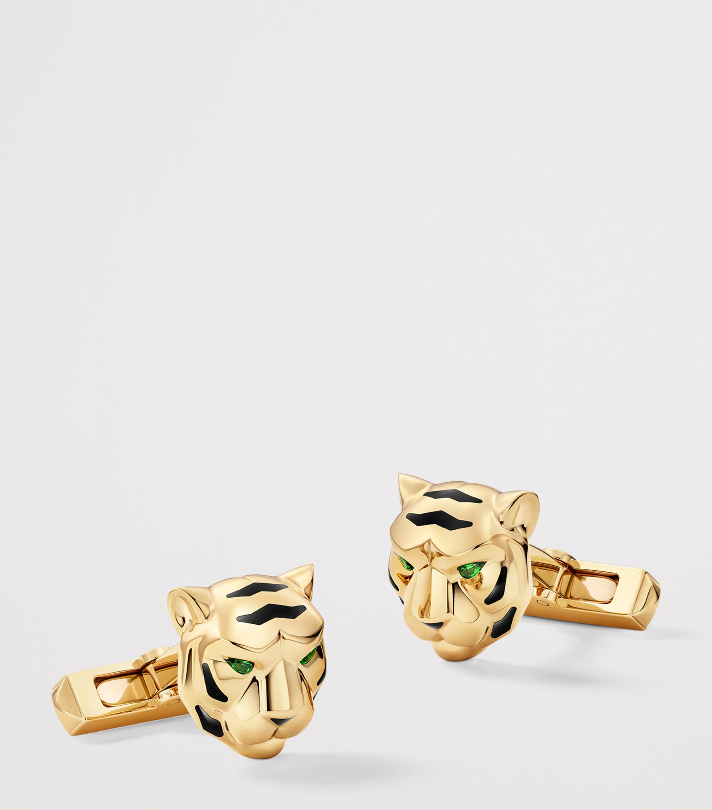 Cartier Yellow Gold and Tsavorite Faune et Flore de Cartier Cufflinks Yellow Gold Image 3