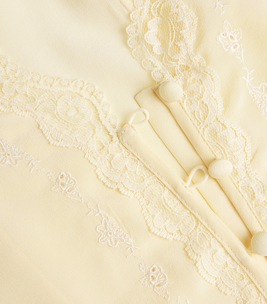 PAIGE Womens Silk Ancona Tank Top Apricot Dust Image 5