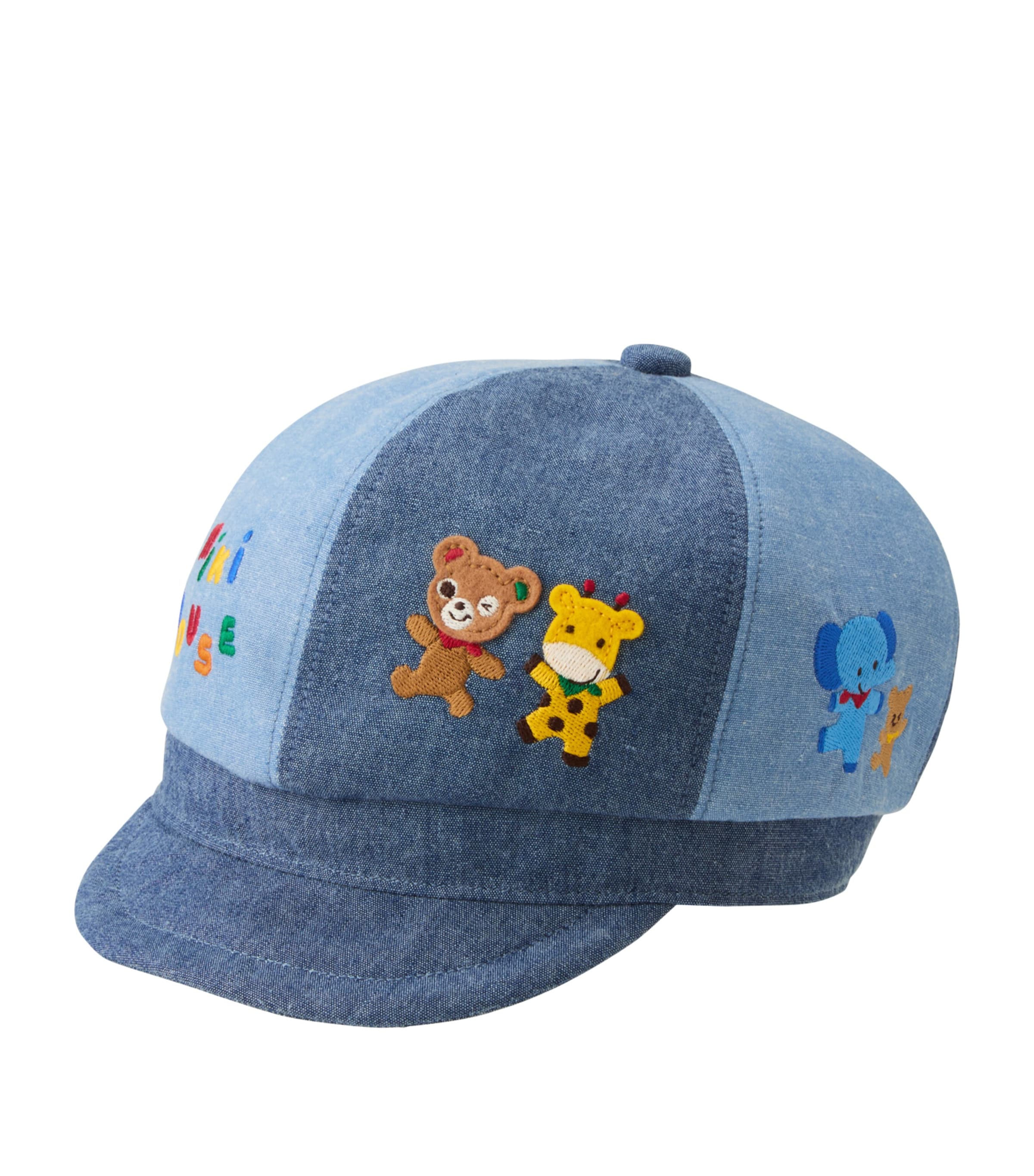 Miki House Denim Animals Cap Image 1