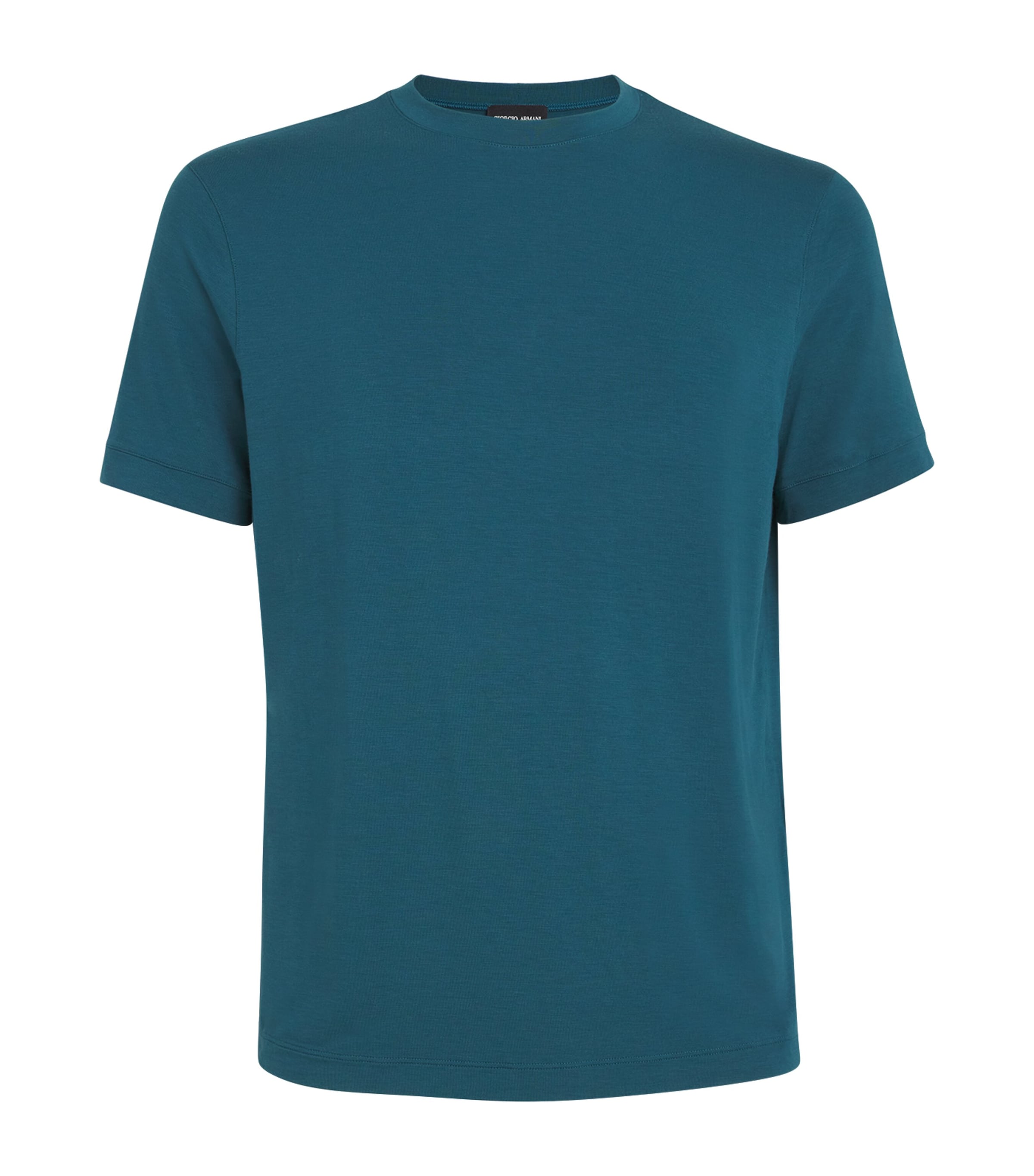 Giorgio Armani Stretch-Viscose Icon T-Shirt | Harrods US