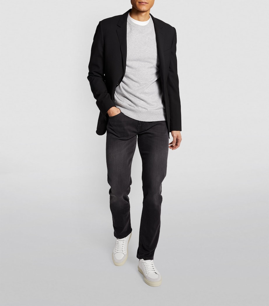 Slimmy Lux Performance Plus Jeans WASHED BLACK Image 2