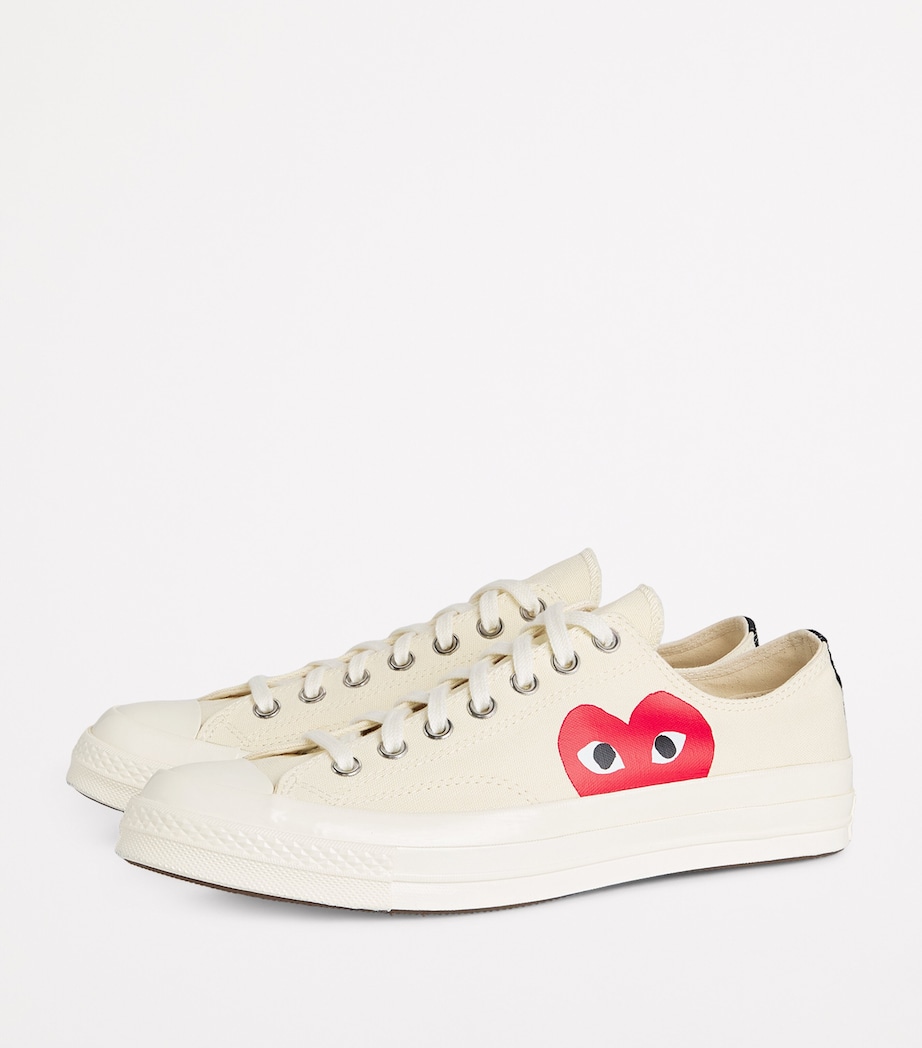 x Converse Heart Chuck Taylor All Star '70 Low-Top Sneakers WHITE Image 3