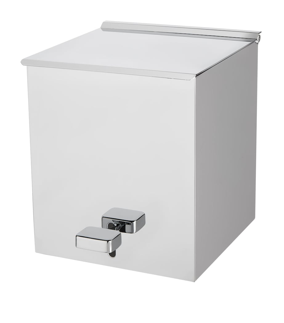 Chrome Square Pedal Bin CR CHROME Image 1