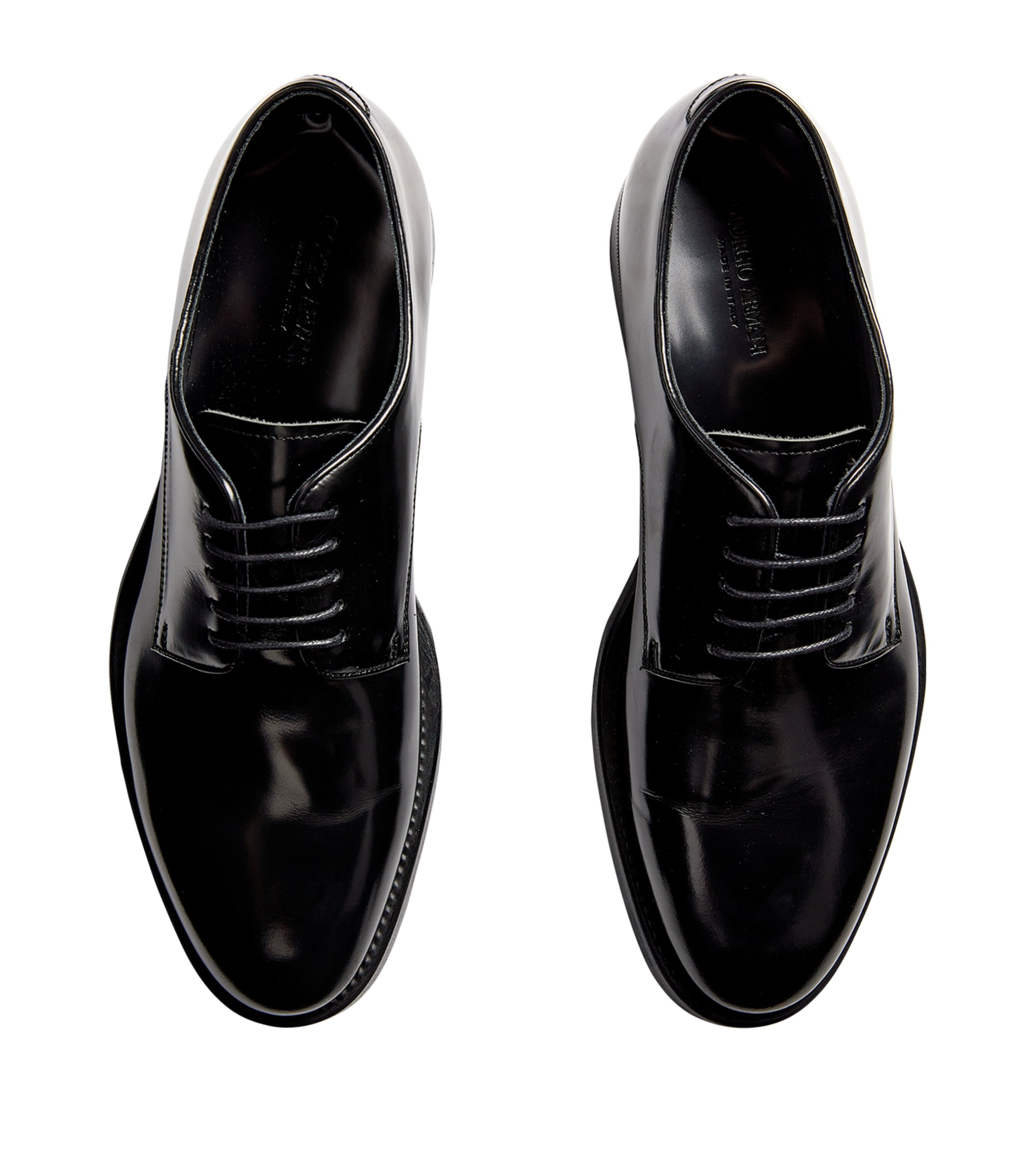 ローファー・オックスフォード EMPORIO ARMANI Woman Oxford shoes Black X3P853XR385 R680 Emporio Armani Patent Leather Oxfords | Dress Shoes | Harry