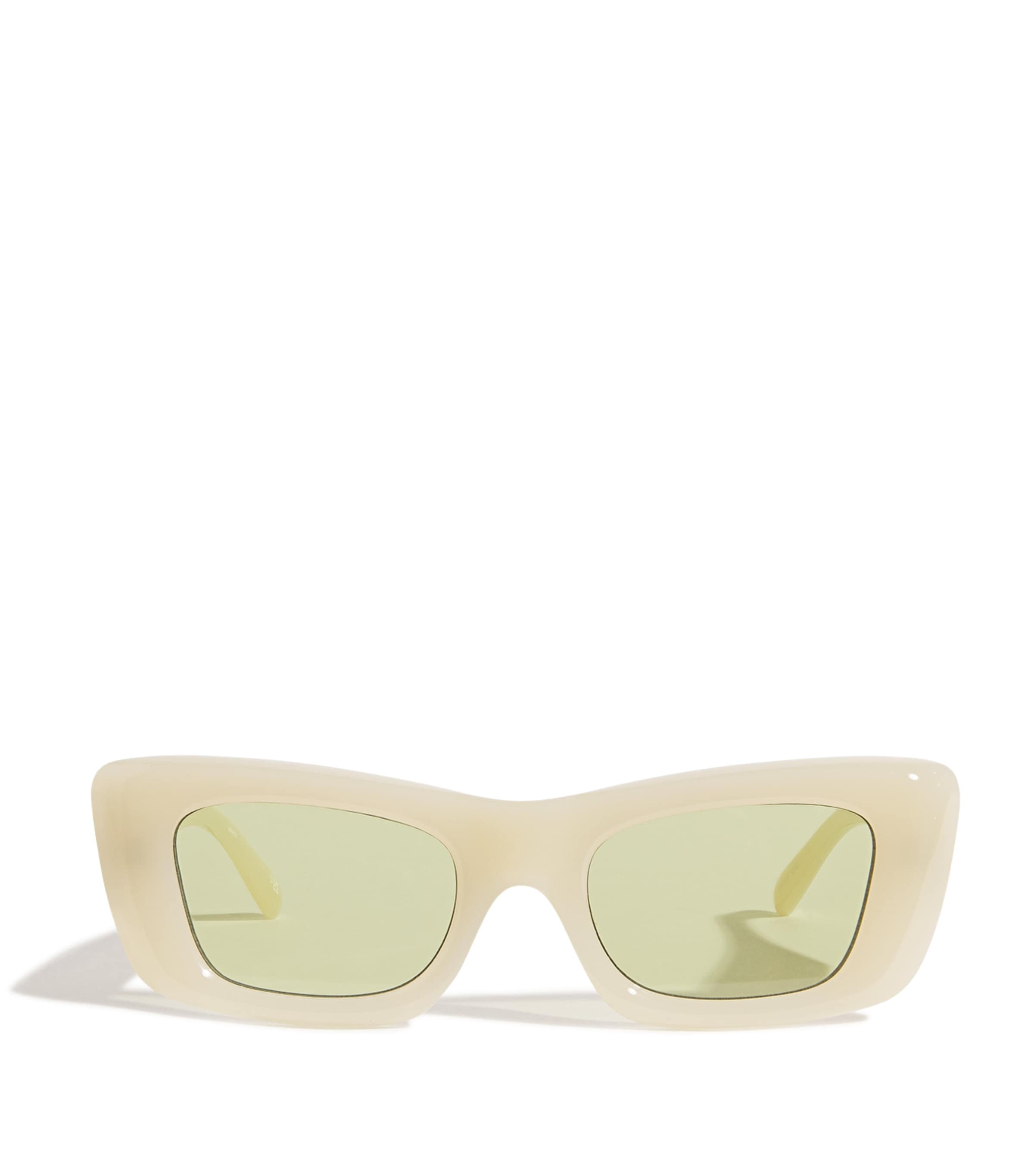 Le Specs Dopamine Sunglasses In Ivory