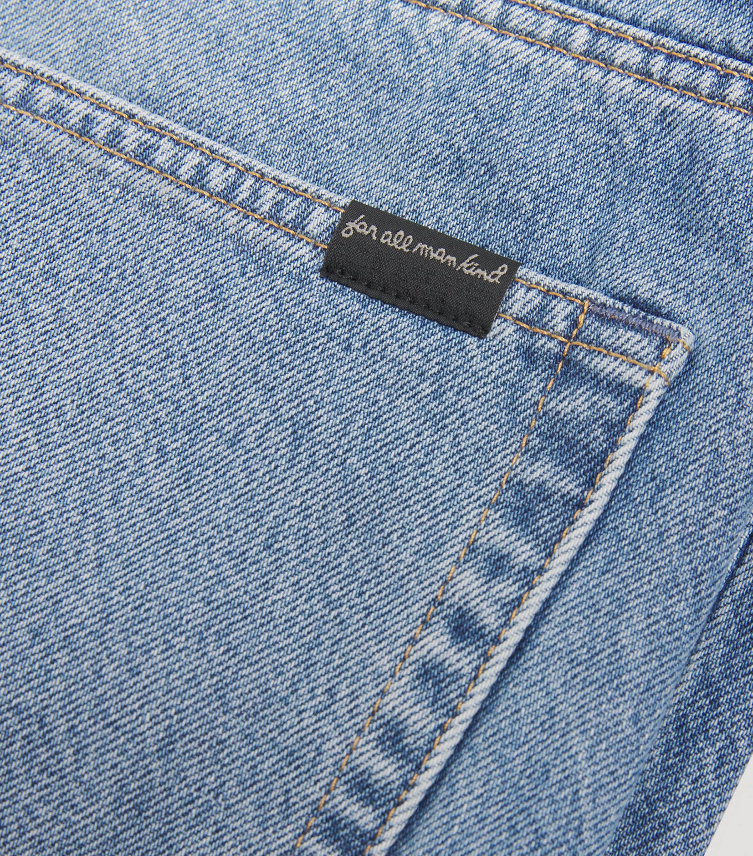 7 For All Mankind Mens Easy Straight Jeans Mason Image 6