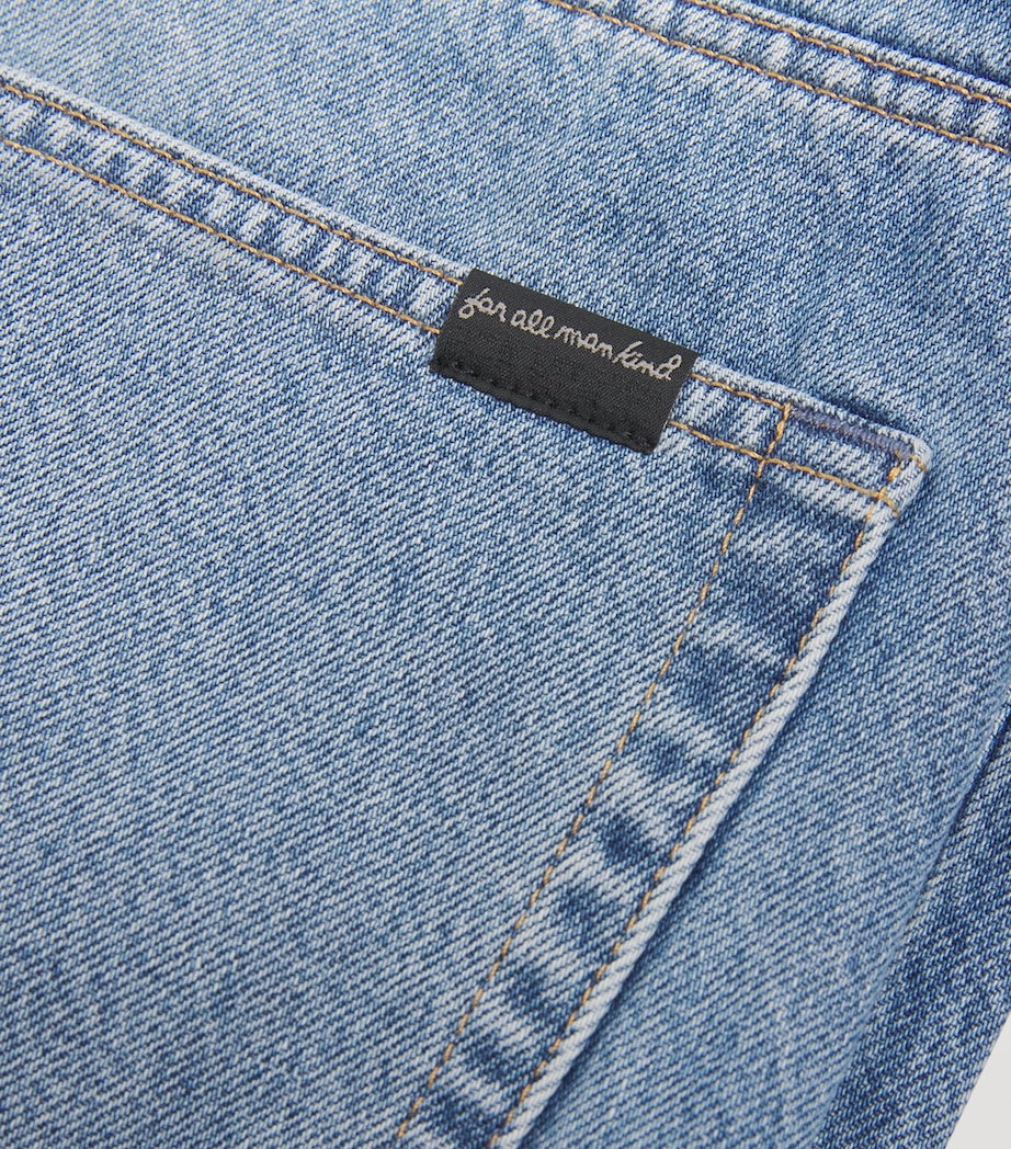 7 For All Mankind Mens Easy Straight Jeans Mason Image 6