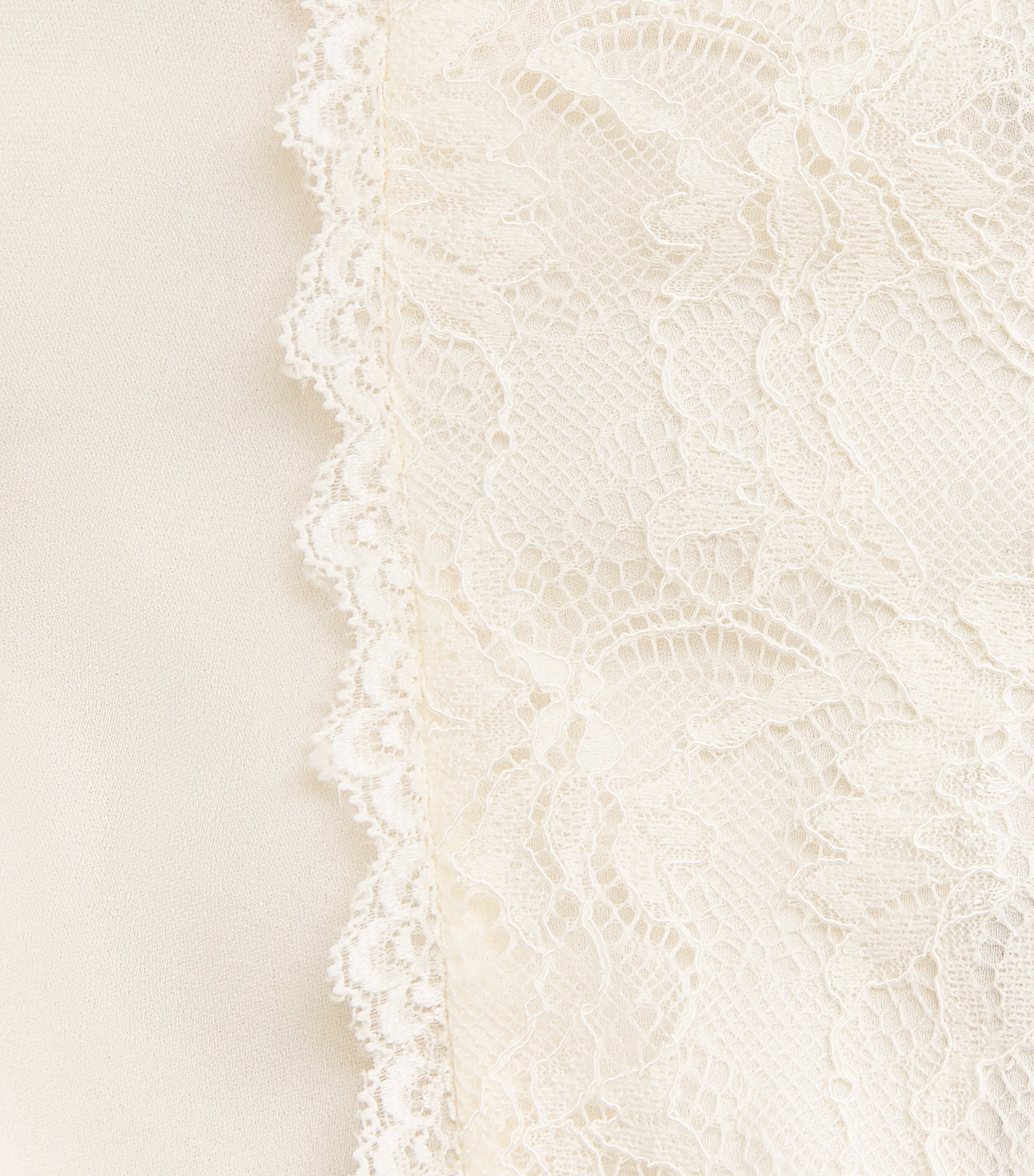 Silk Britt Blouse ANTIQUE WHITE Image 5