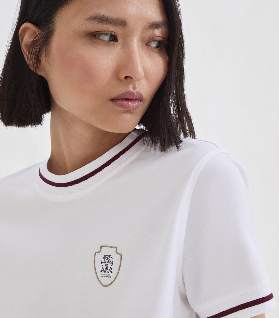 Cotton Jersey Logo T-Shirt CGV62 Image 6