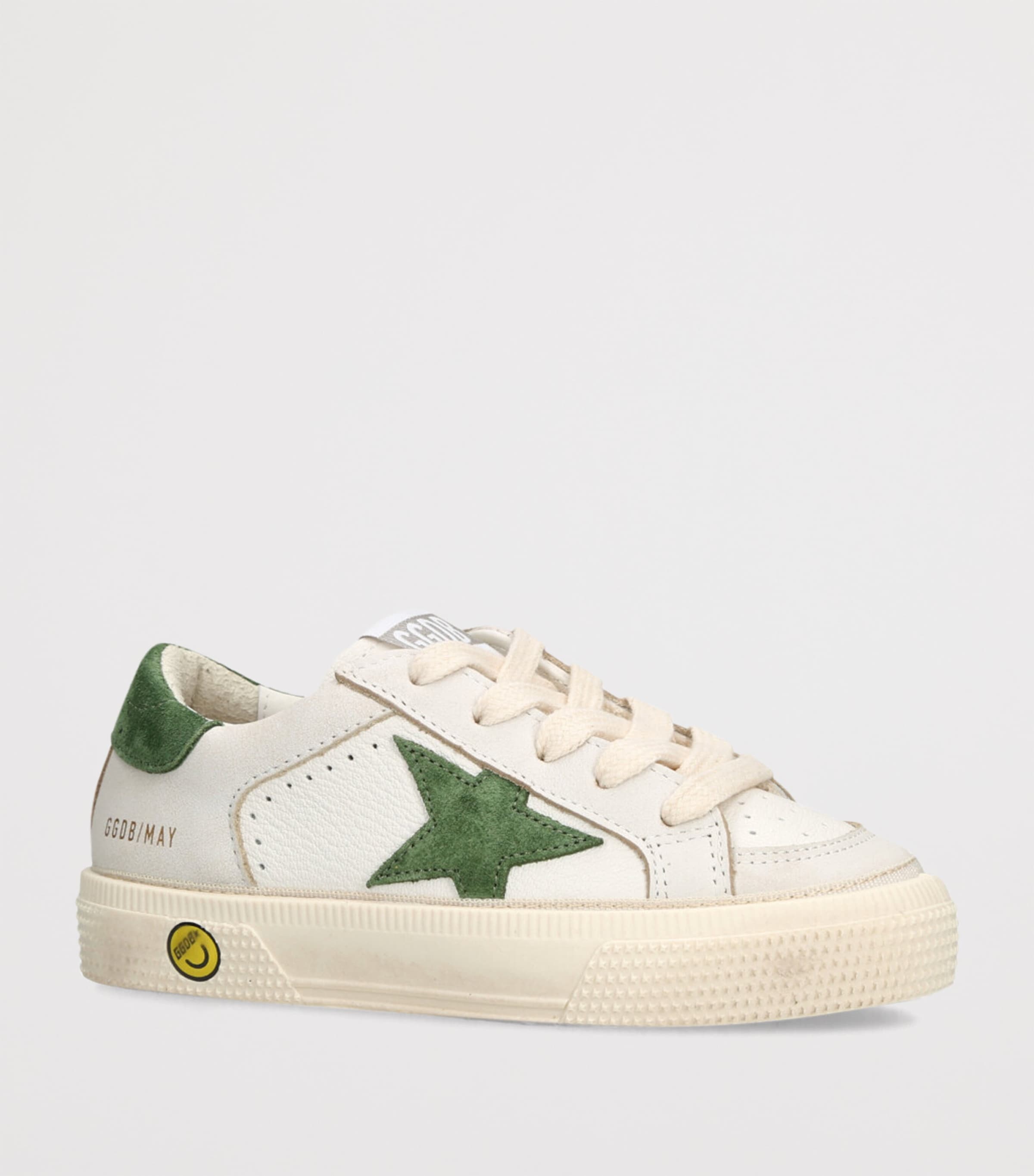 Leather May Sneakers GREEN OTH Image 3