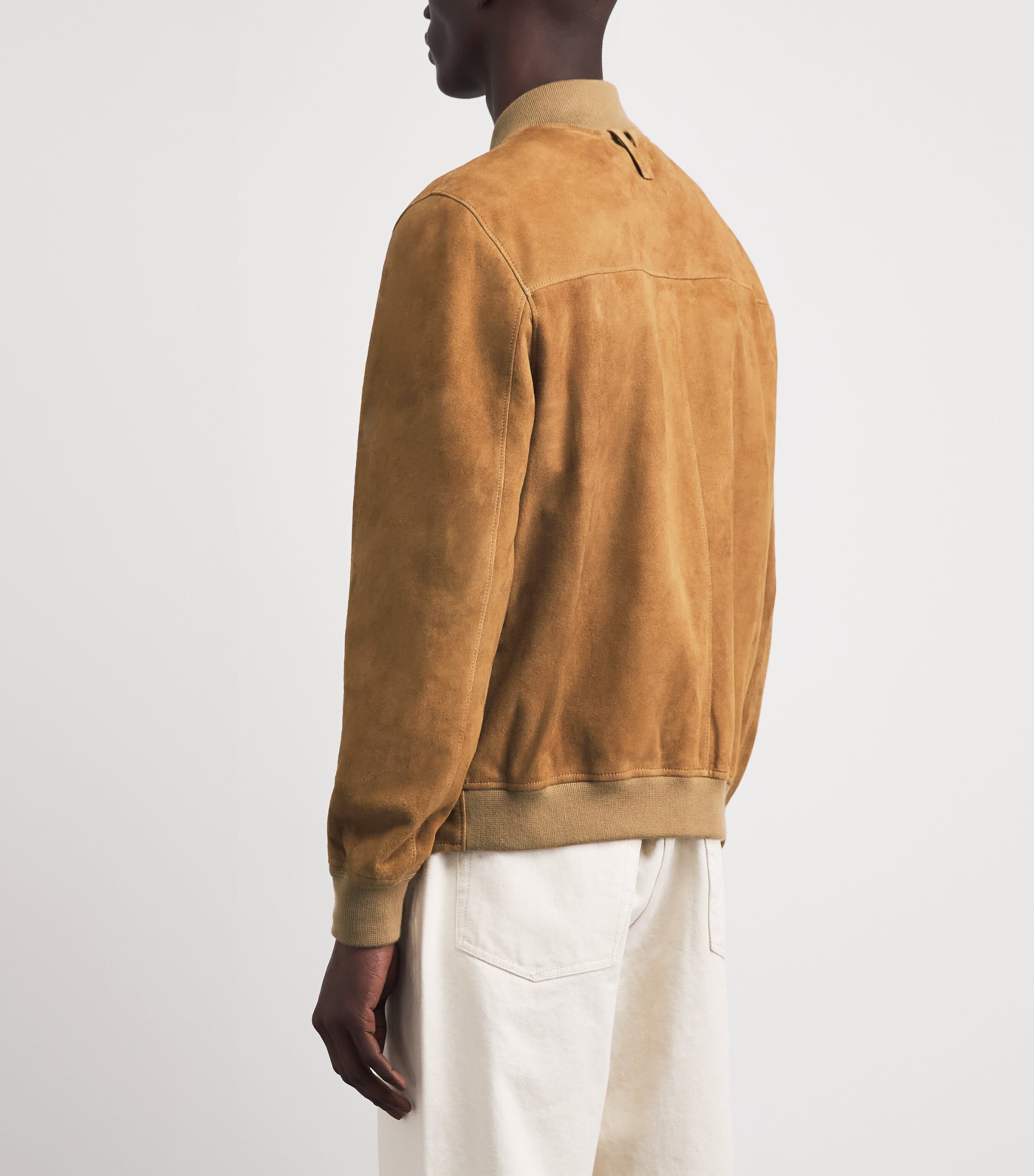 Suede Evans Bomber Jacket 7212ARACHIDE Image 5