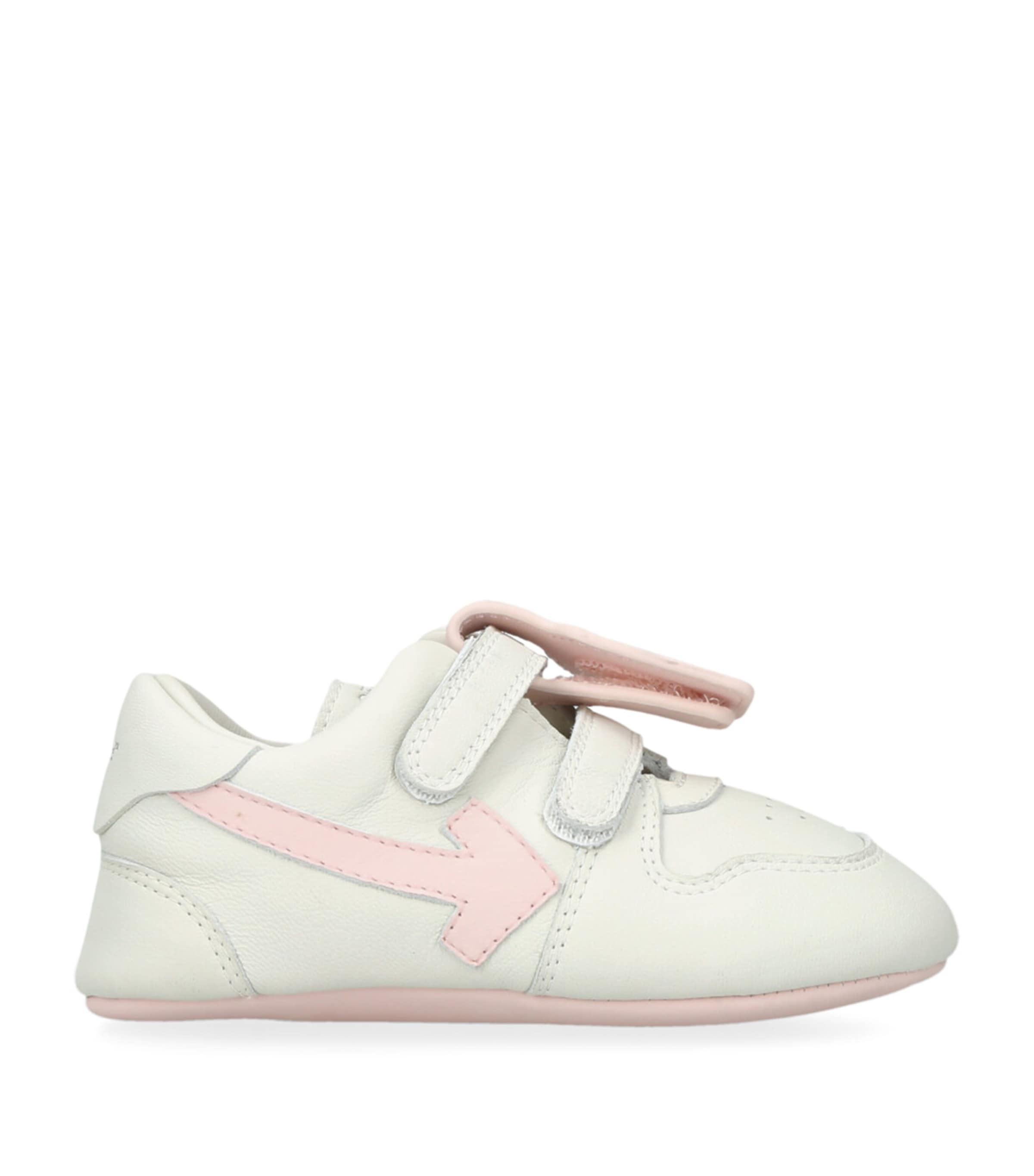 Off-White Kids Leather OOO Sneakers White/oth Image 1