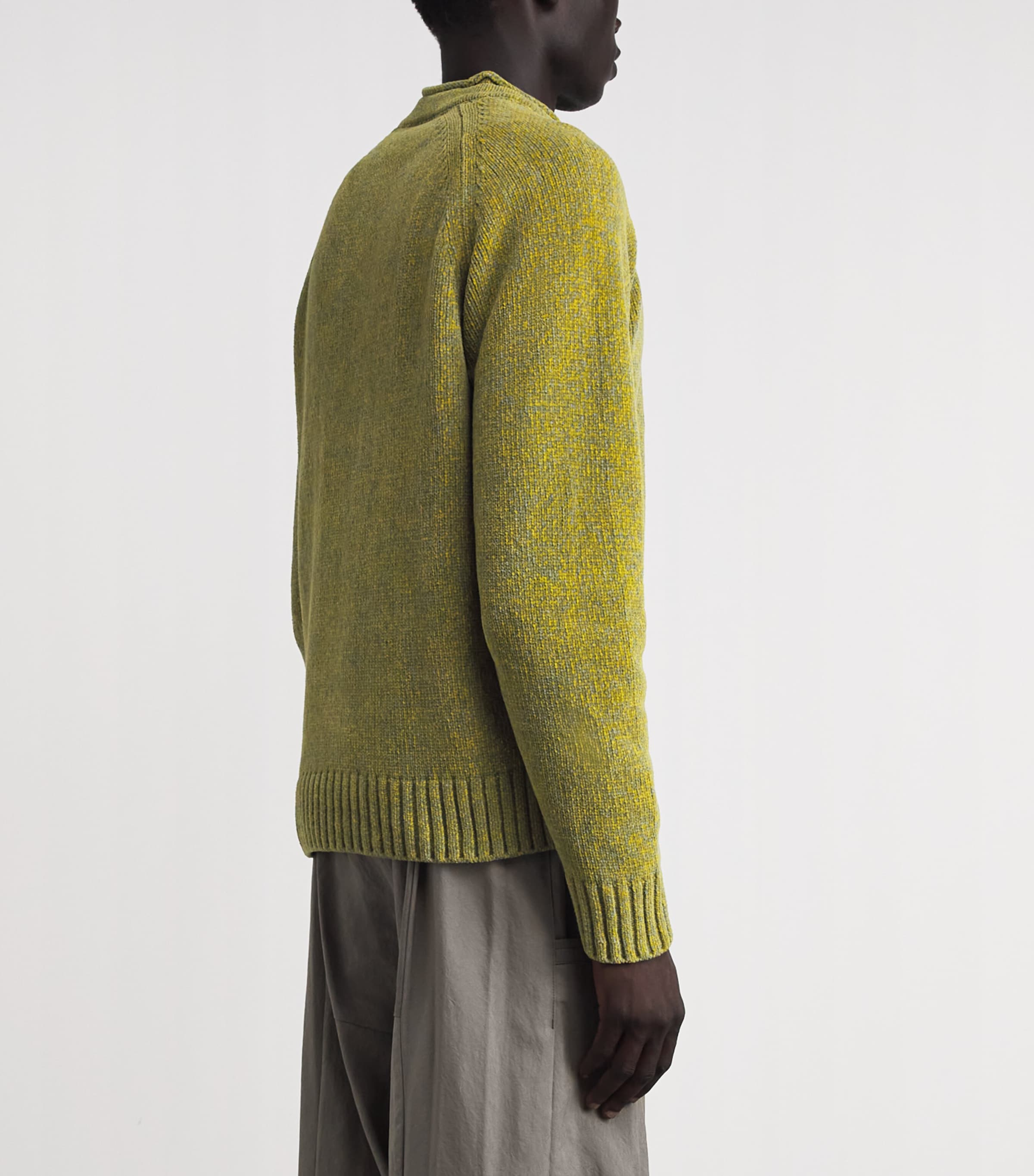 Stone Island Mens Cotton Mélange Sweater Image 5