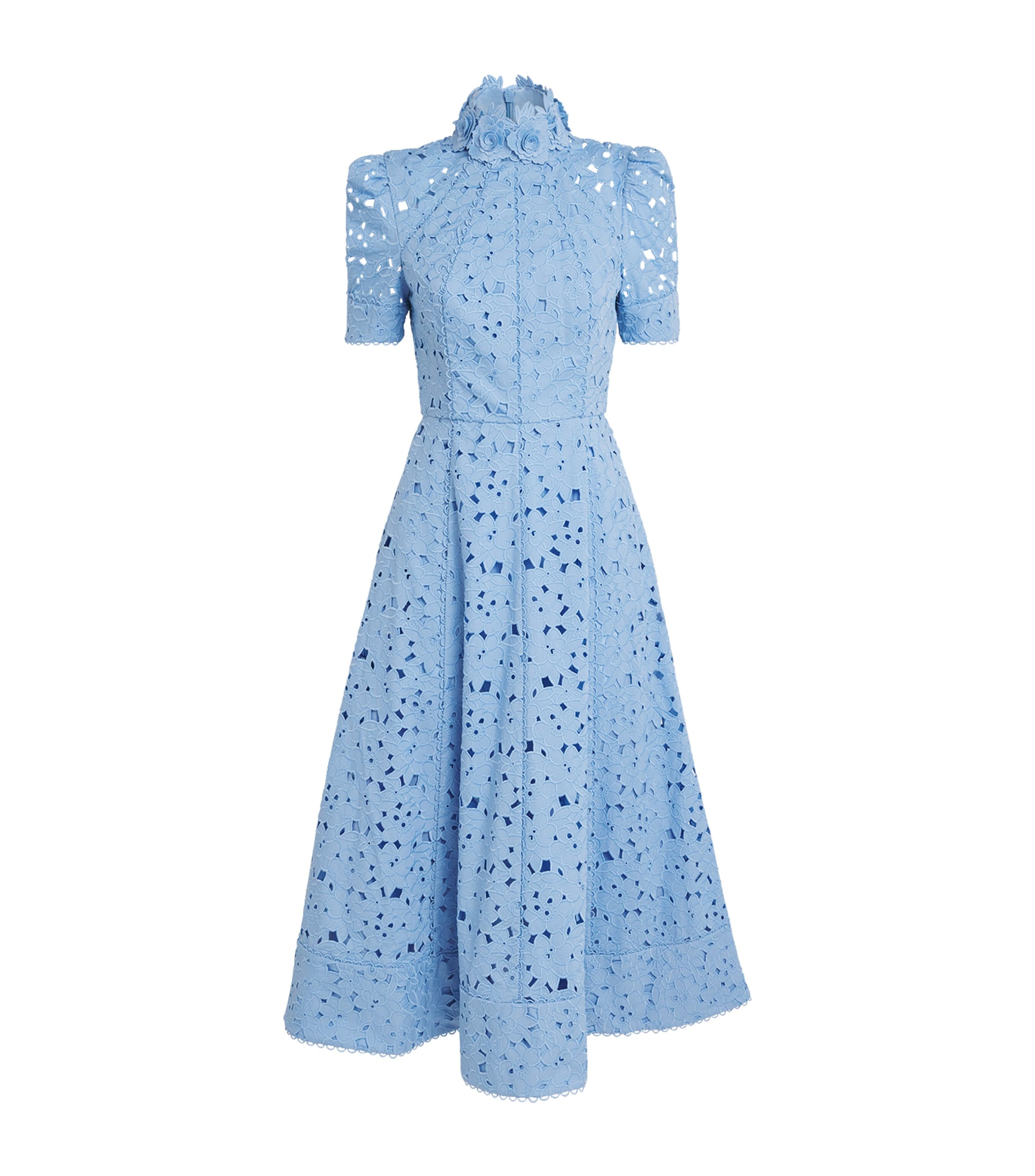 knee length dresses for ladies Constance Broderie Anglaise Midi Dress main image 0