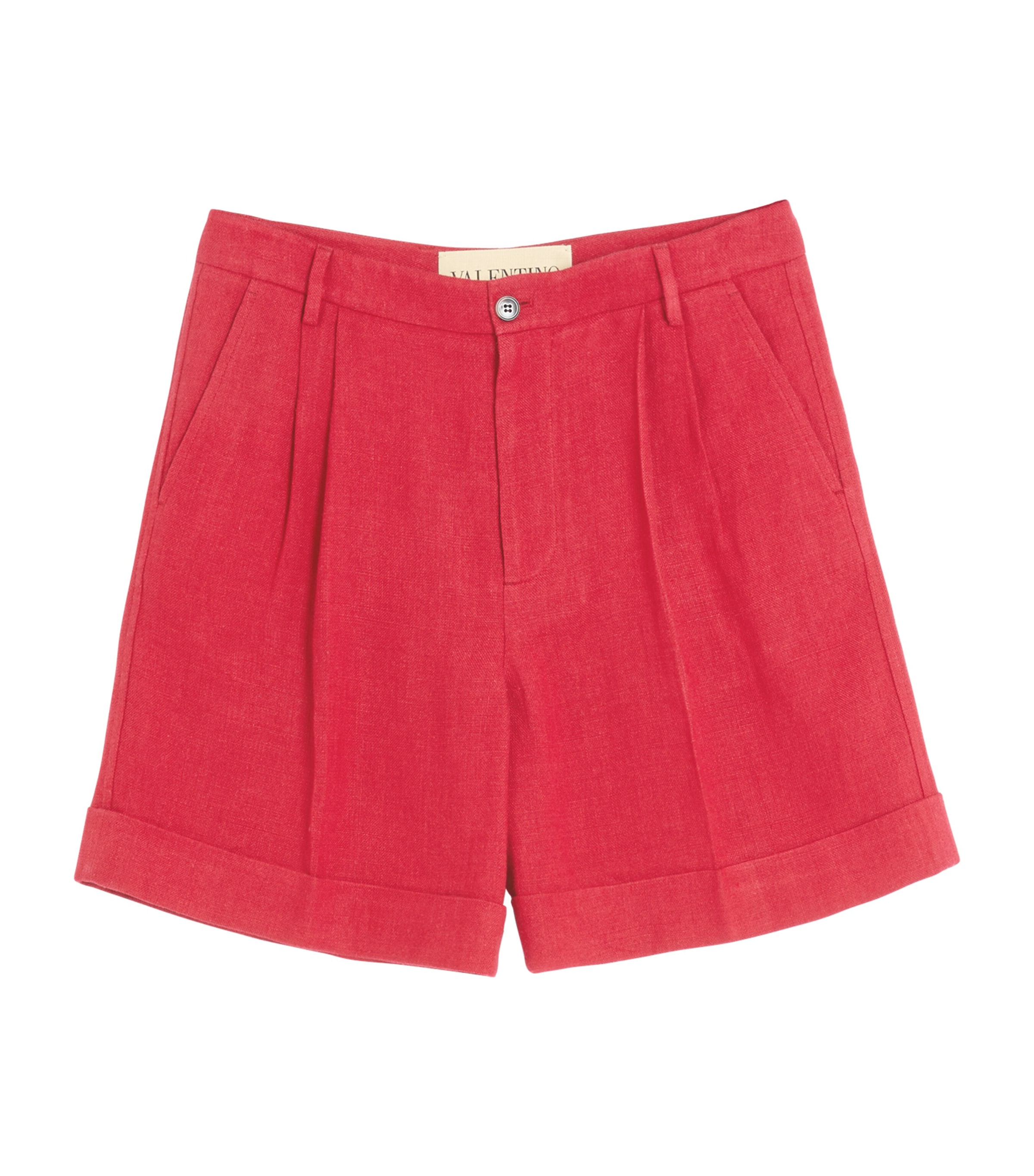 VIP【送料関税込】VALENTINO TOUTE LA V LINEN SHORTS Valentino Linen Bermuda Shorts | Harrods UK