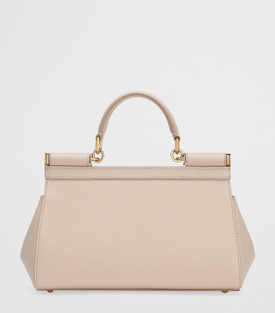Leather Sicily Top-Handle Bag 80414-LIGHT PINK 1 Image 4