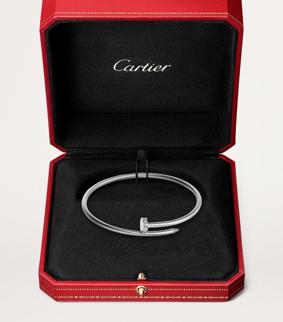 White Gold and Diamond Juste Un Clou Bracelet WHITE GOLD Image 5