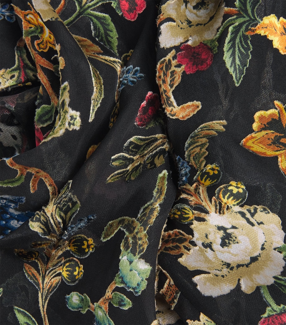 Floral Willa Blouse TPSTR TRLS BLCK J076 Image 5