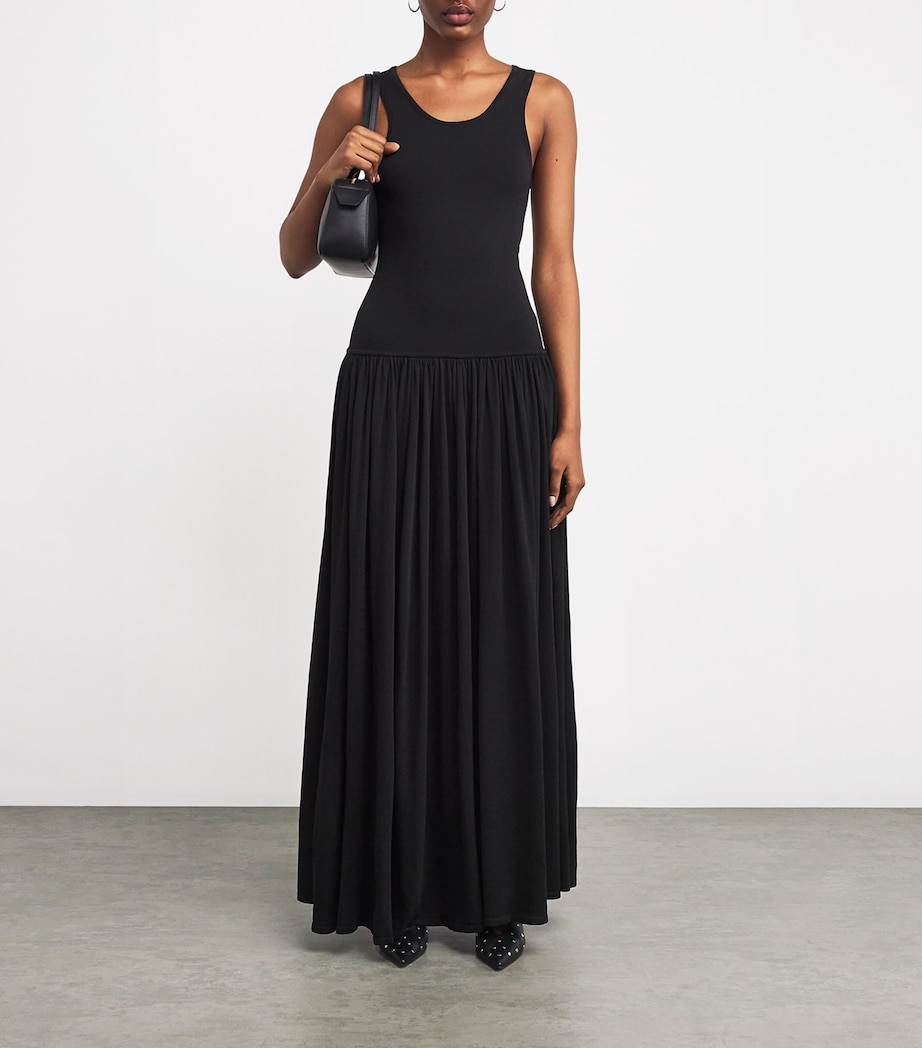 Knitted Jada Maxi Dress BLACK Image 2