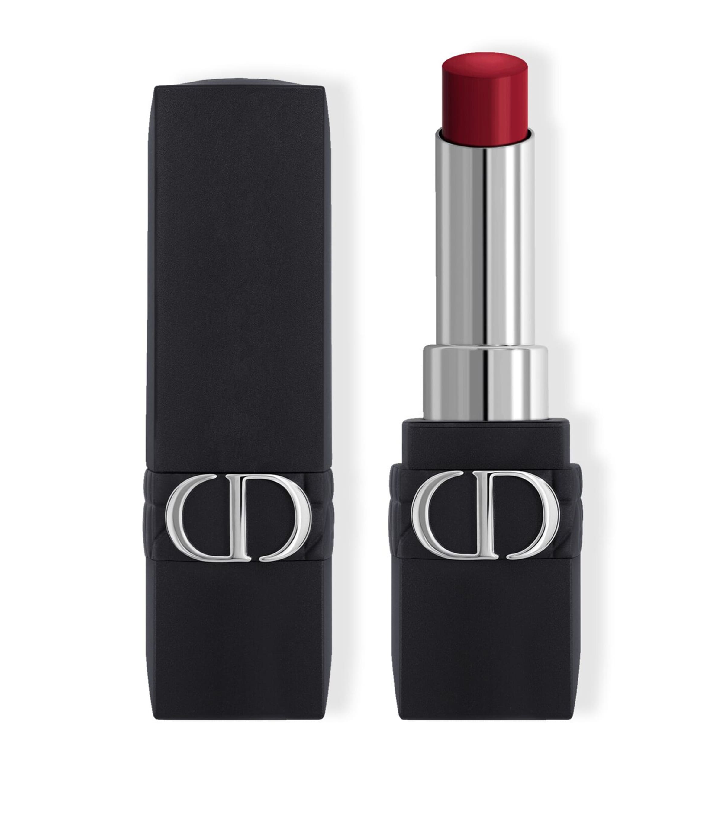 Shop Dior Rouge  Forever Lipstick In Red