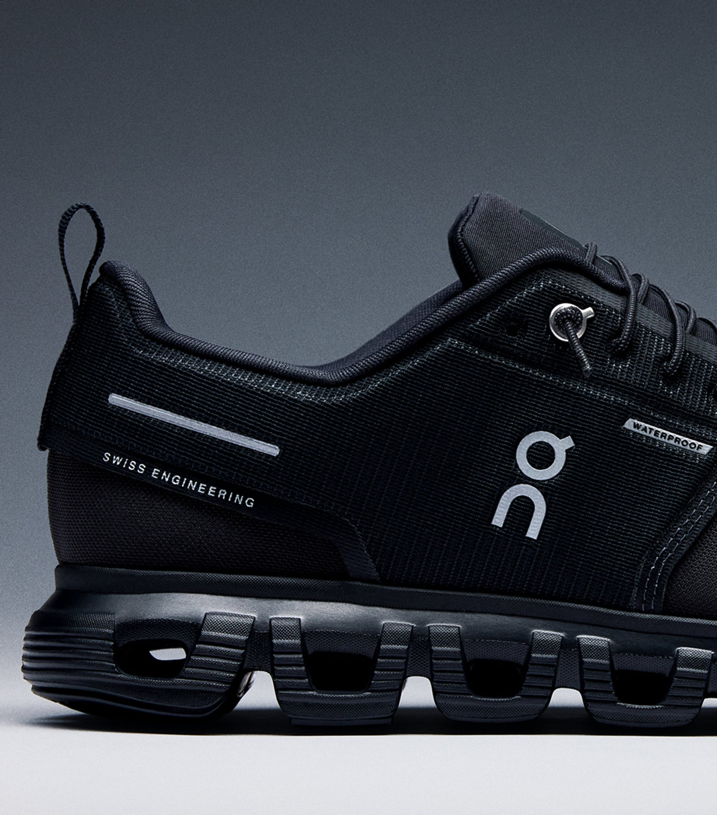 On Cloud 6 Waterproof Trainers Black/black Image 7